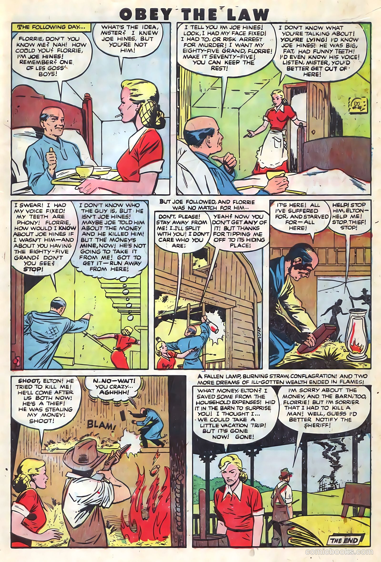 Crime and Punishment #36 (1951) — page 12 of 50