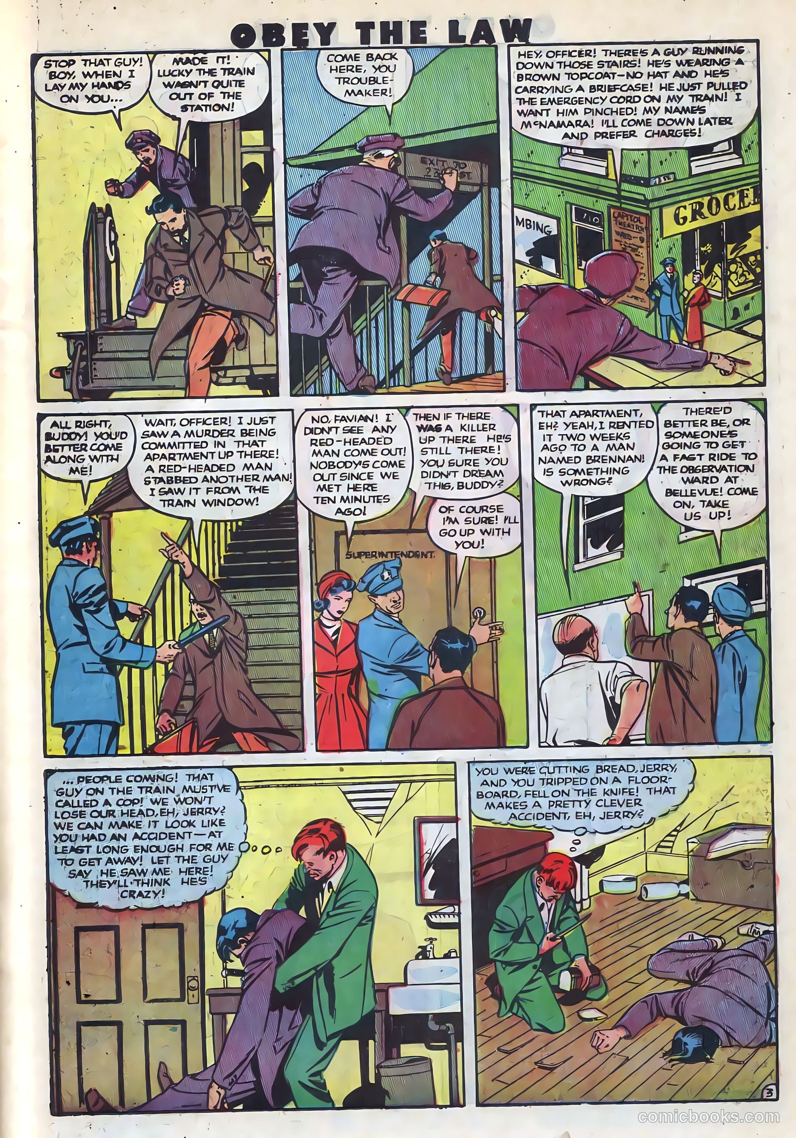 Crime and Punishment #36 (1951) — page 16 of 50