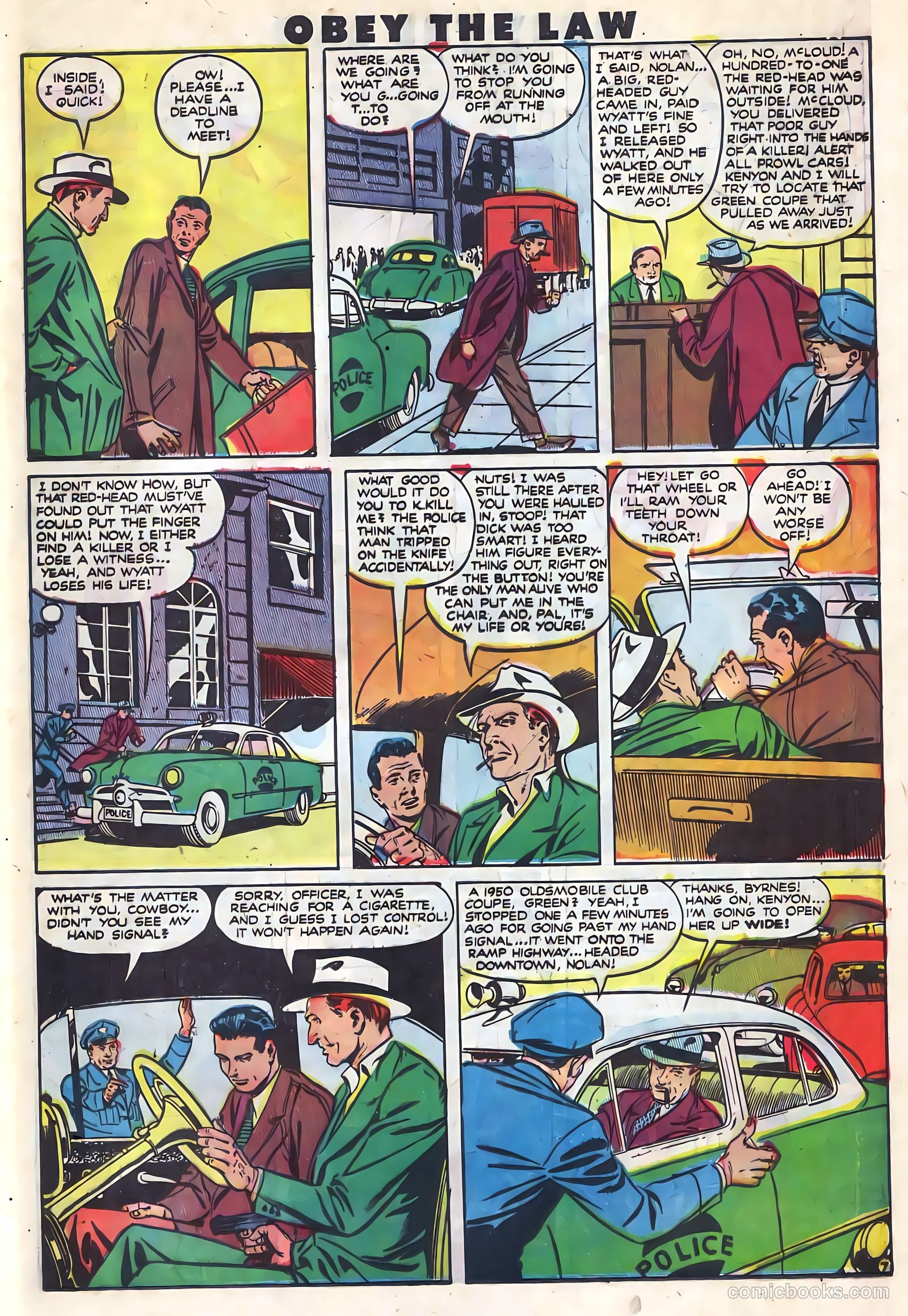 Crime and Punishment #36 (1951) — page 20 of 50