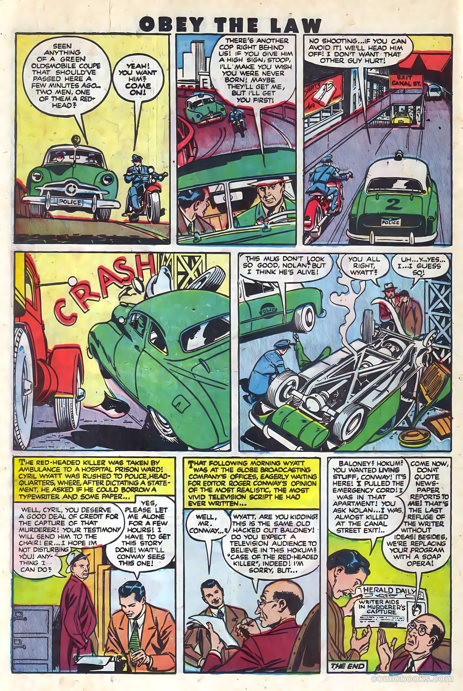 Crime and Punishment #36 (1951) — page 21 of 50