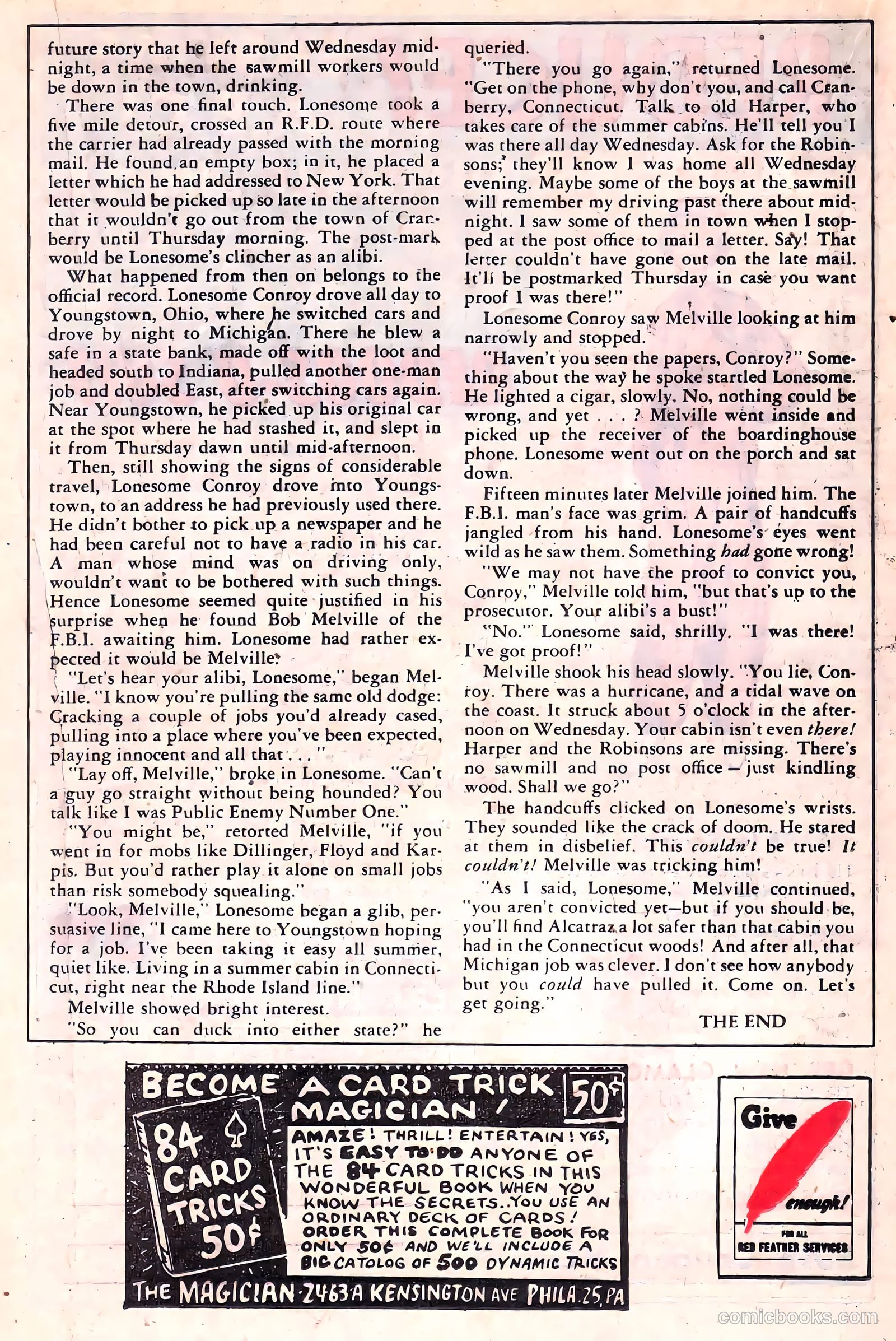 Crime and Punishment #36 (1951) — page 25 of 50