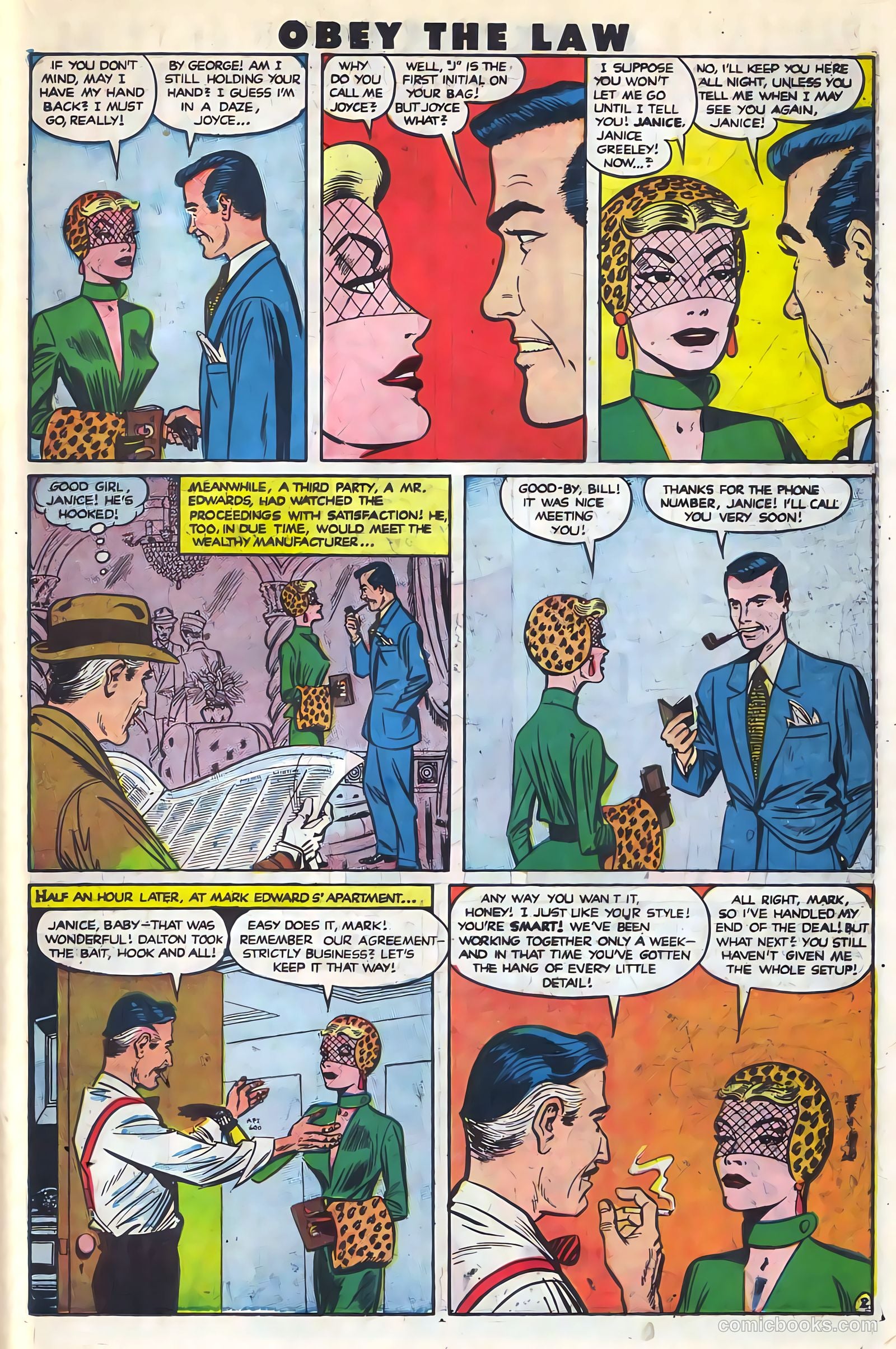 Crime and Punishment #36 (1951) — page 28 of 50
