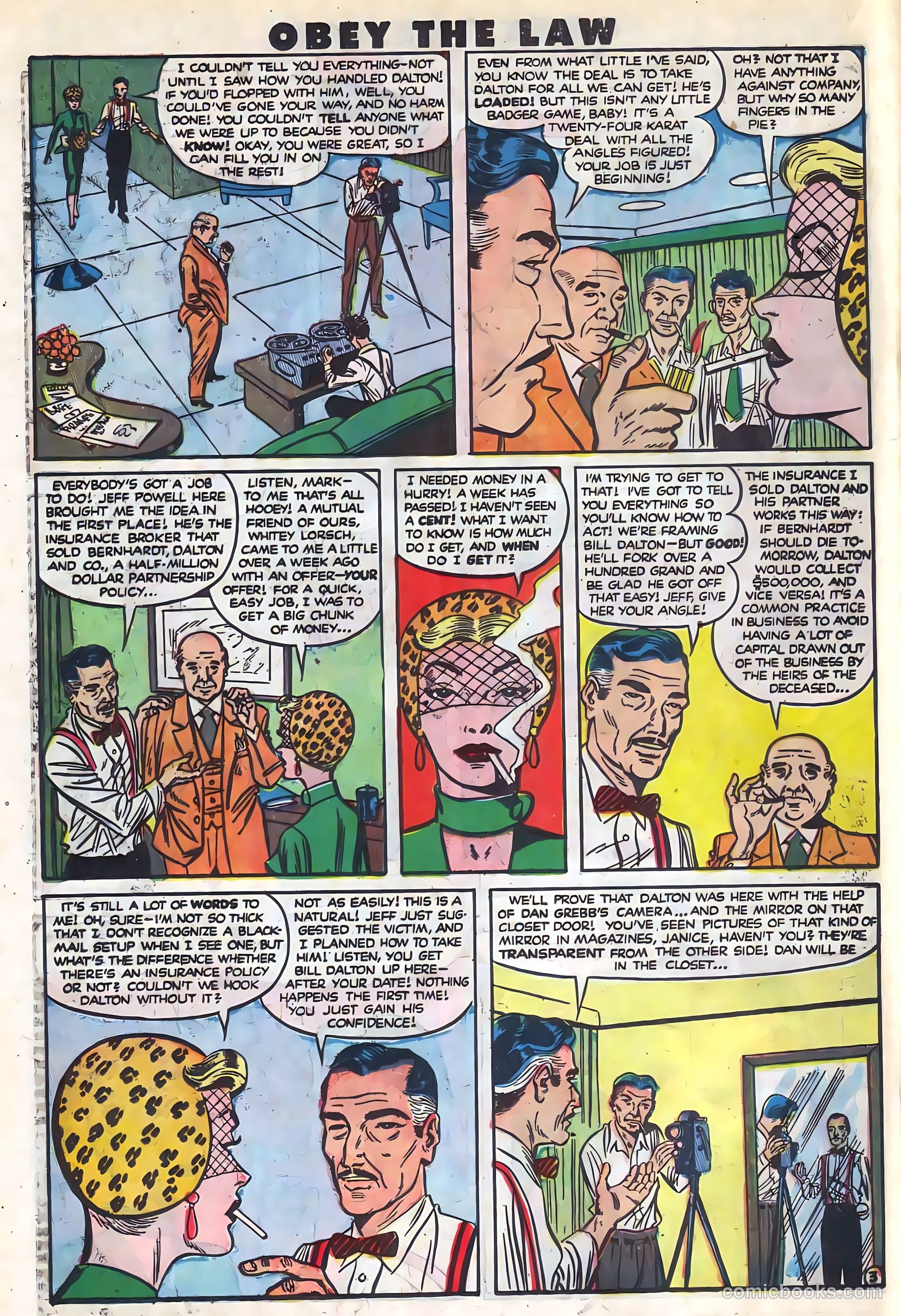 Crime and Punishment #36 (1951) — page 29 of 50