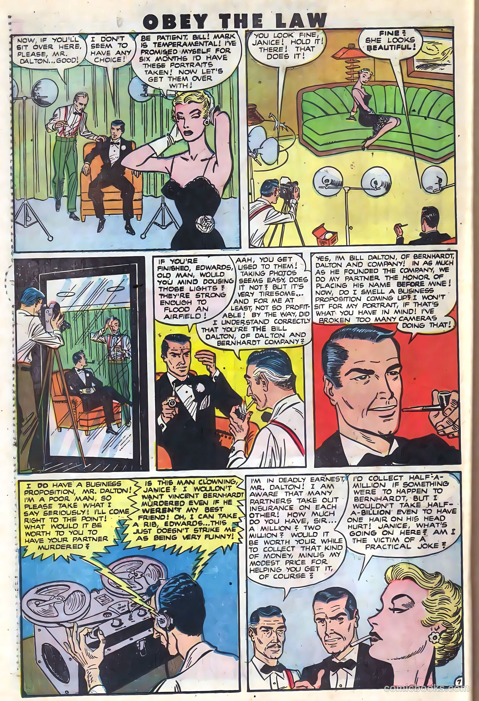 Crime and Punishment #36 (1951) — page 33 of 50