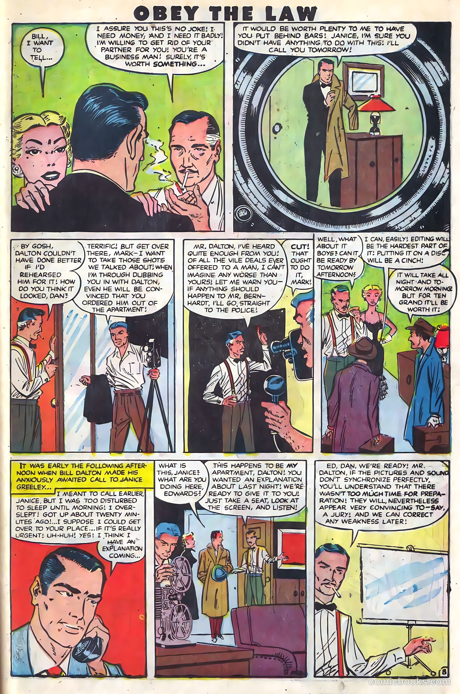 Crime and Punishment #36 (1951) — page 34 of 50