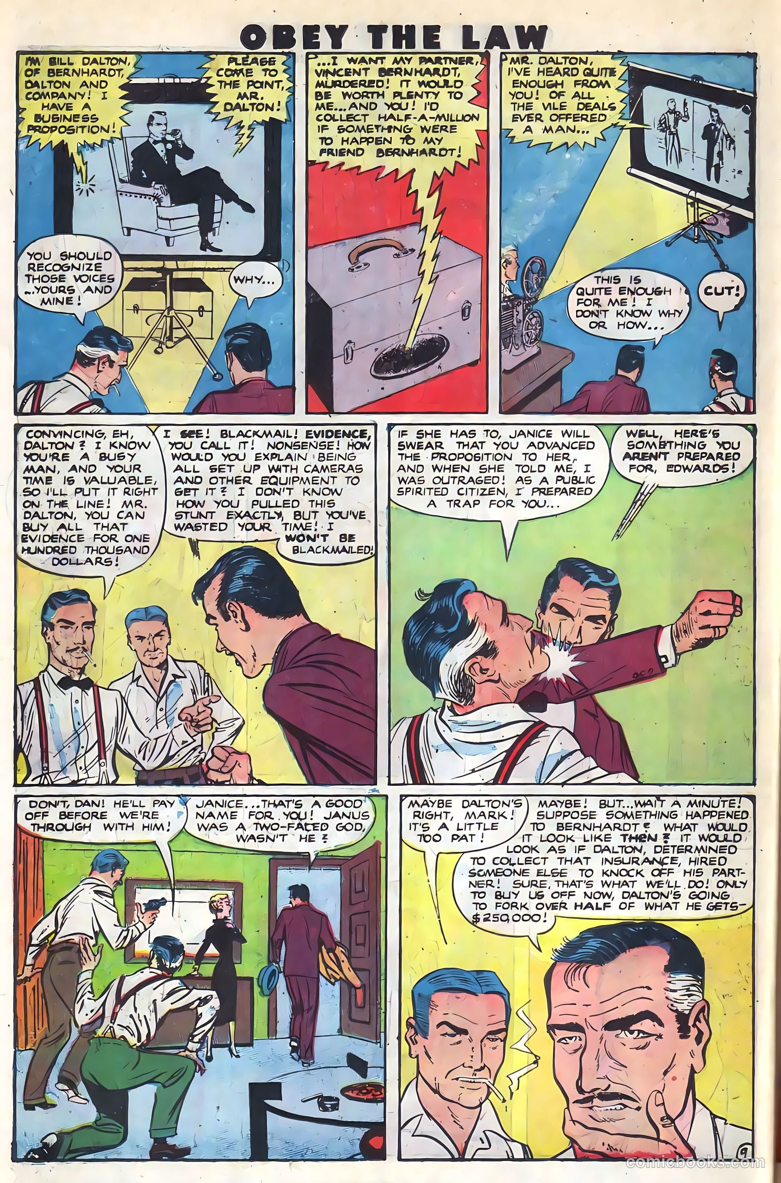Crime and Punishment #36 (1951) — page 35 of 50