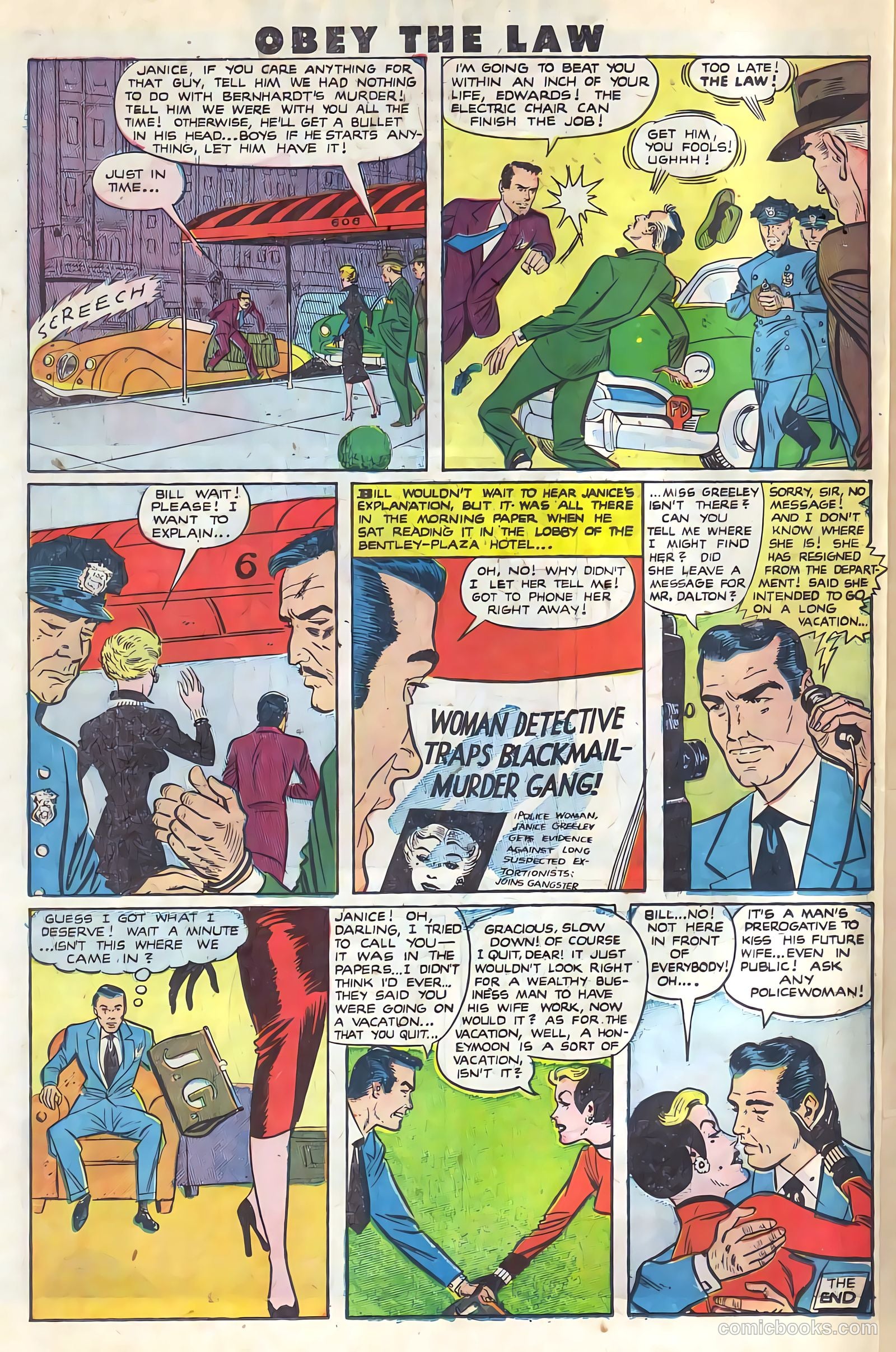 Crime and Punishment #36 (1951) — page 37 of 50