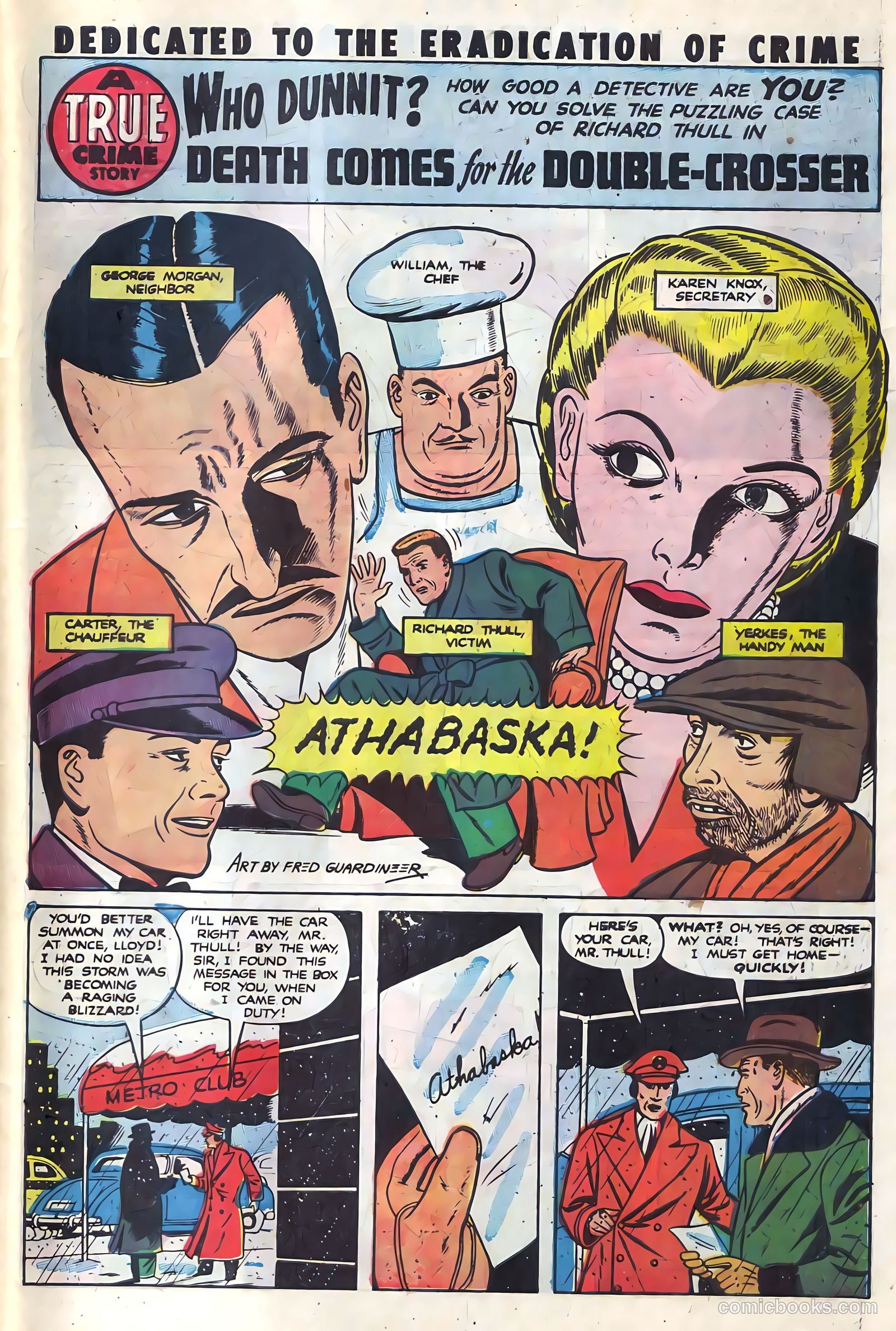 Crime and Punishment #36 (1951) — page 40 of 50