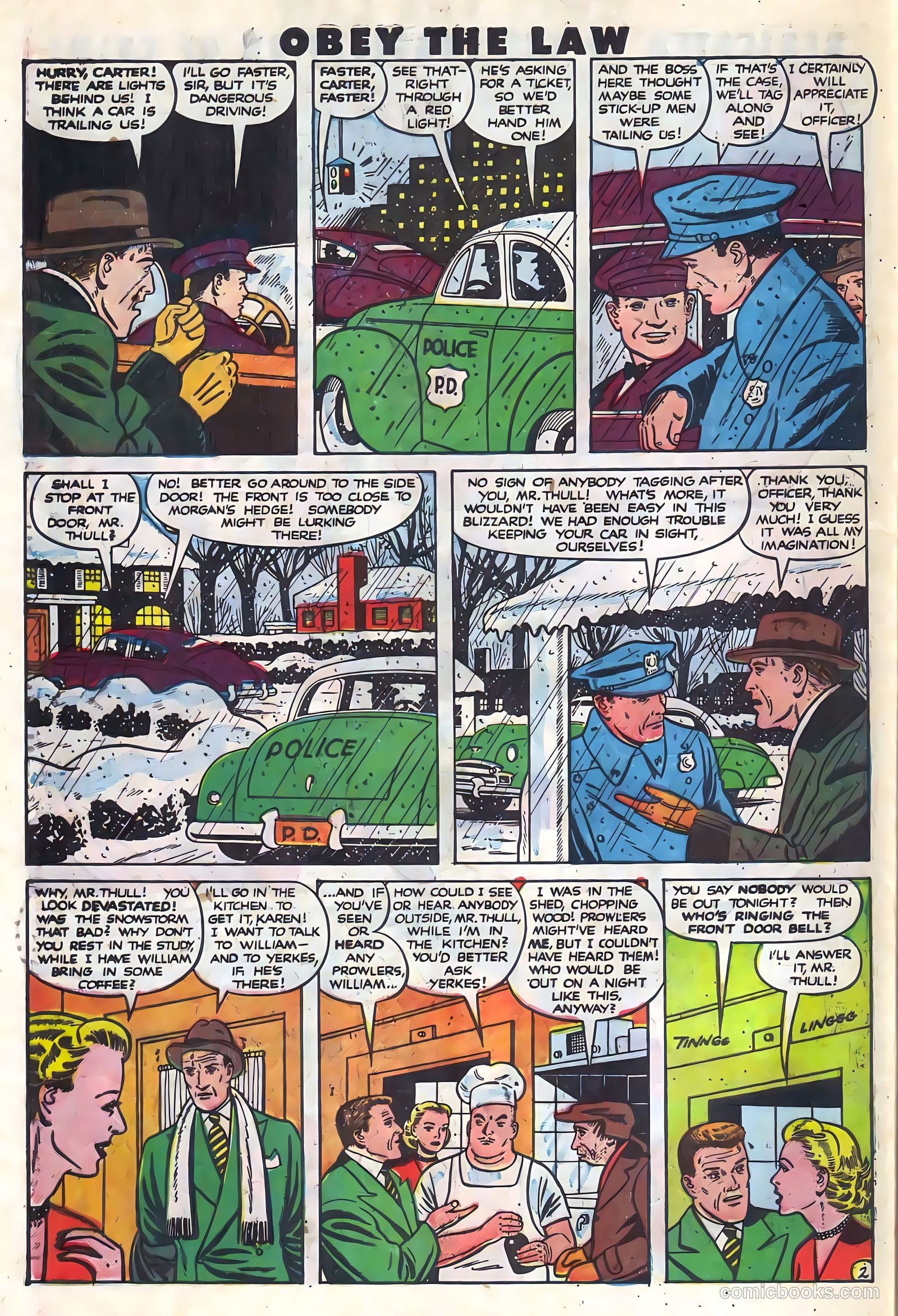 Crime and Punishment #36 (1951) — page 41 of 50