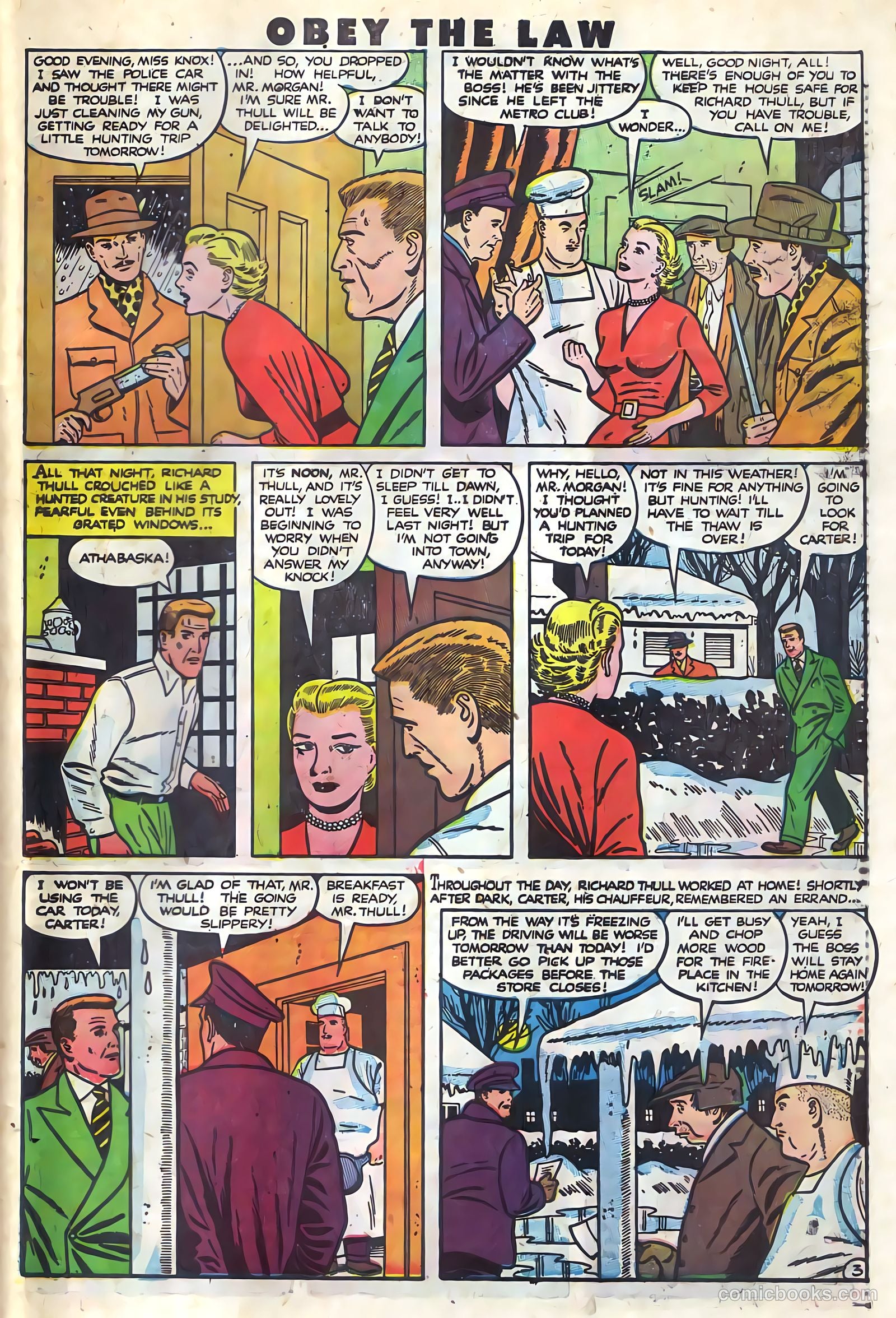 Crime and Punishment #36 (1951) — page 42 of 50