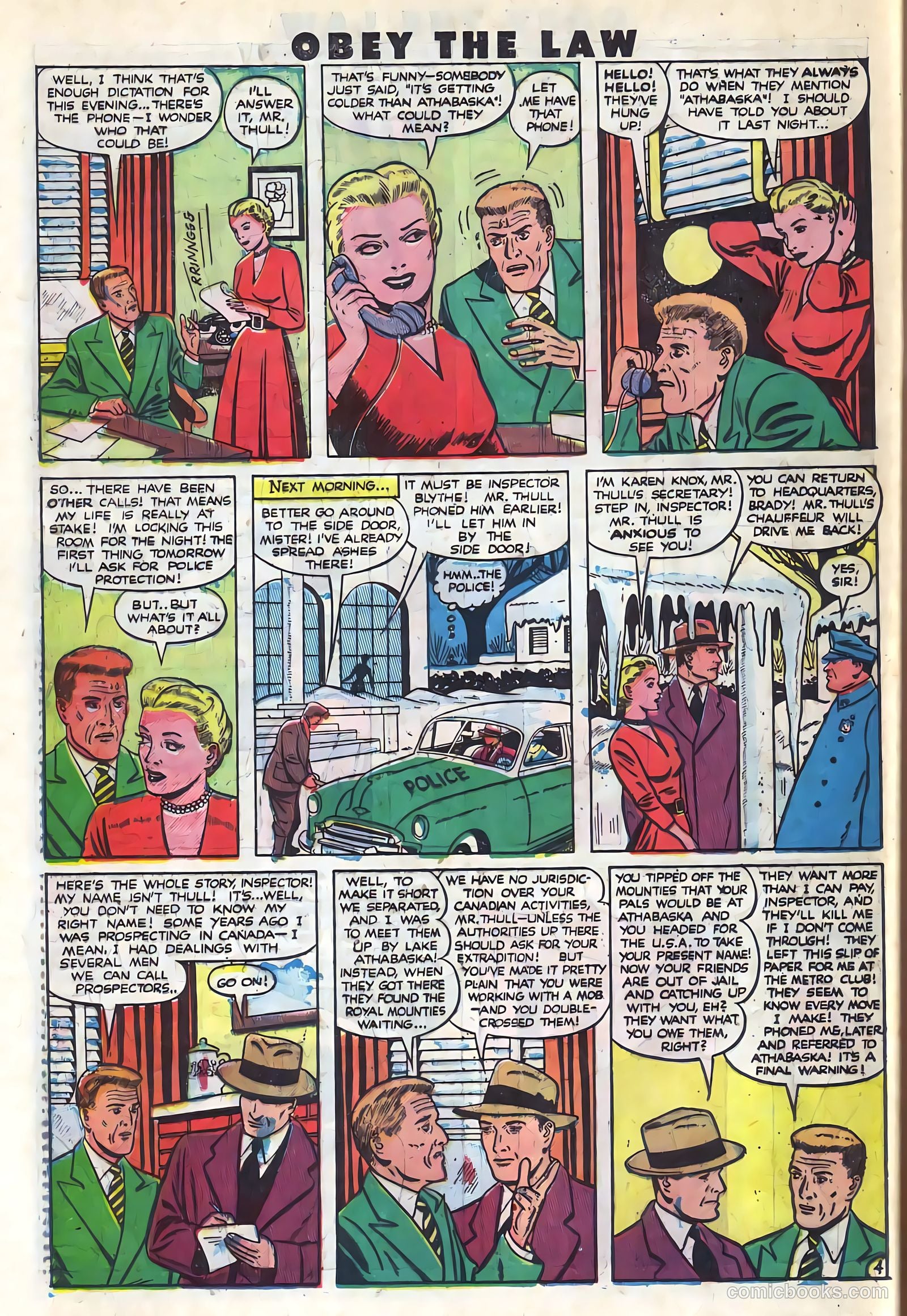 Crime and Punishment #36 (1951) — page 43 of 50