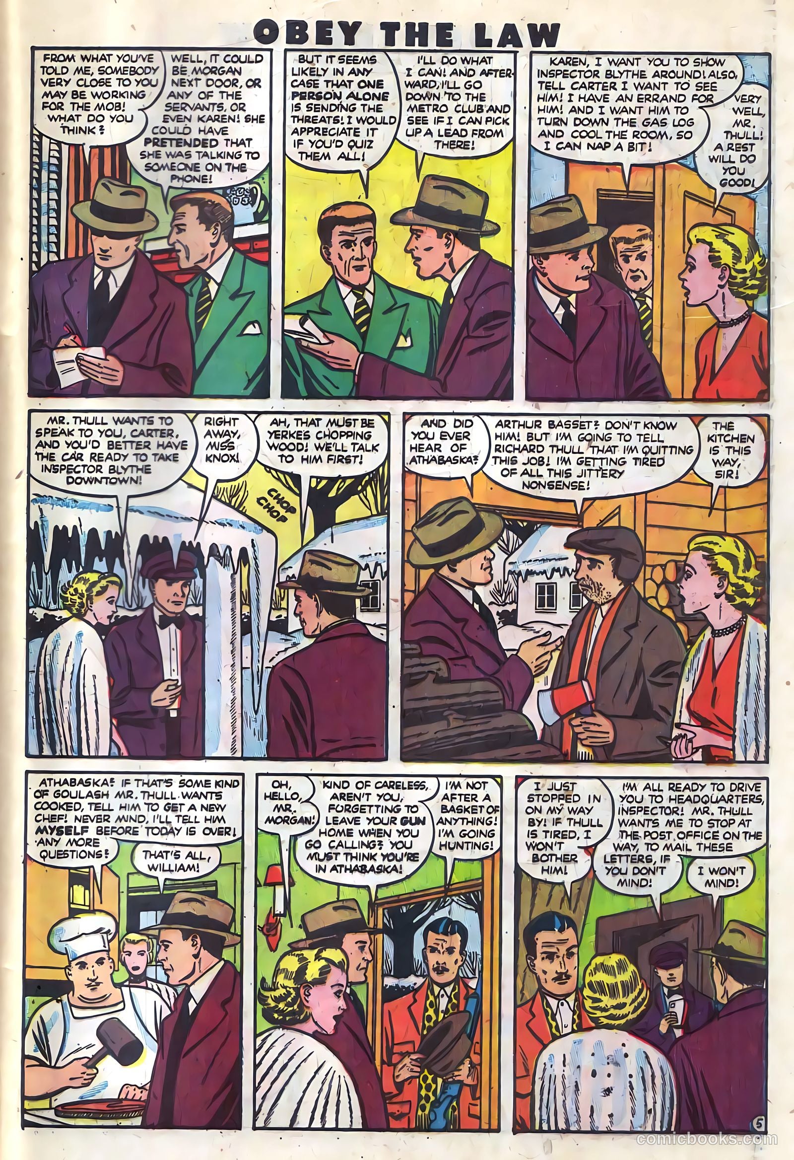 Crime and Punishment #36 (1951) — page 44 of 50
