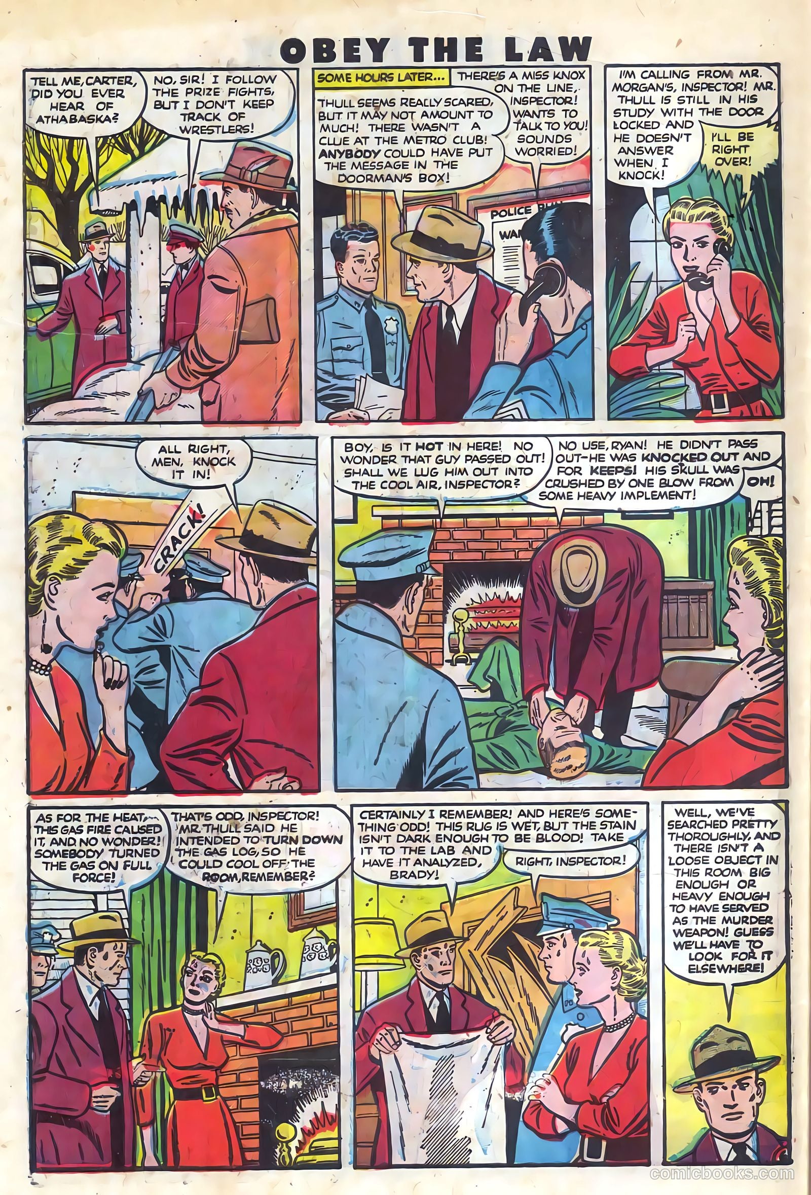 Crime and Punishment #36 (1951) — page 45 of 50