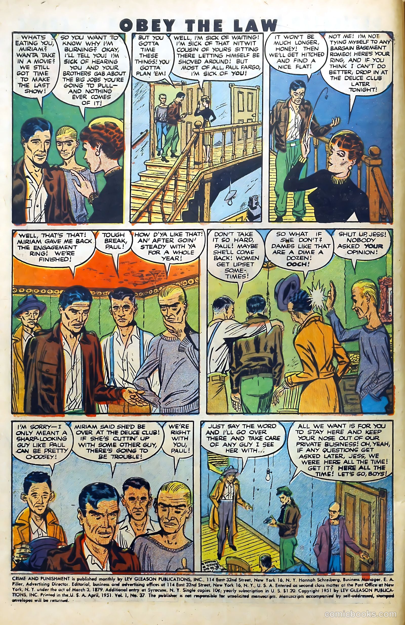 Crime and Punishment #37 (1951) — page 4 of 52