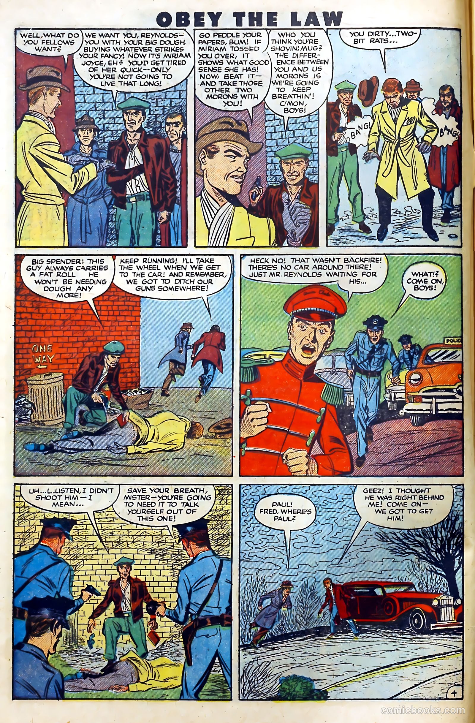 Crime and Punishment #37 (1951) — page 6 of 52
