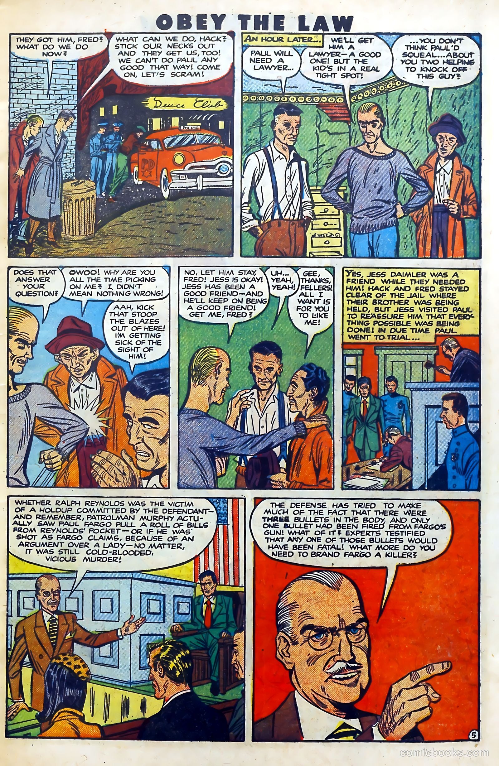 Crime and Punishment #37 (1951) — page 7 of 52