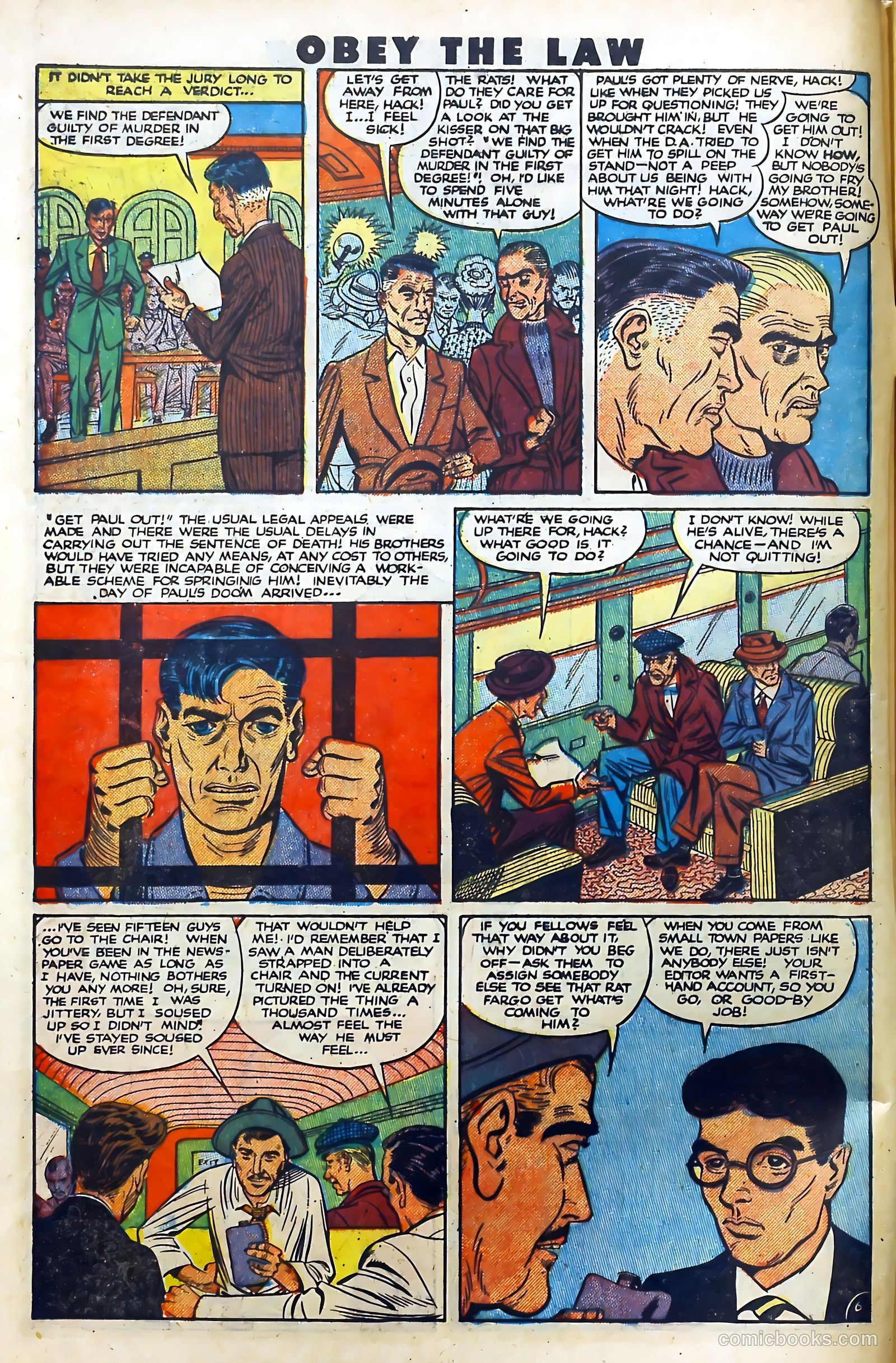Crime and Punishment #37 (1951) — page 8 of 52