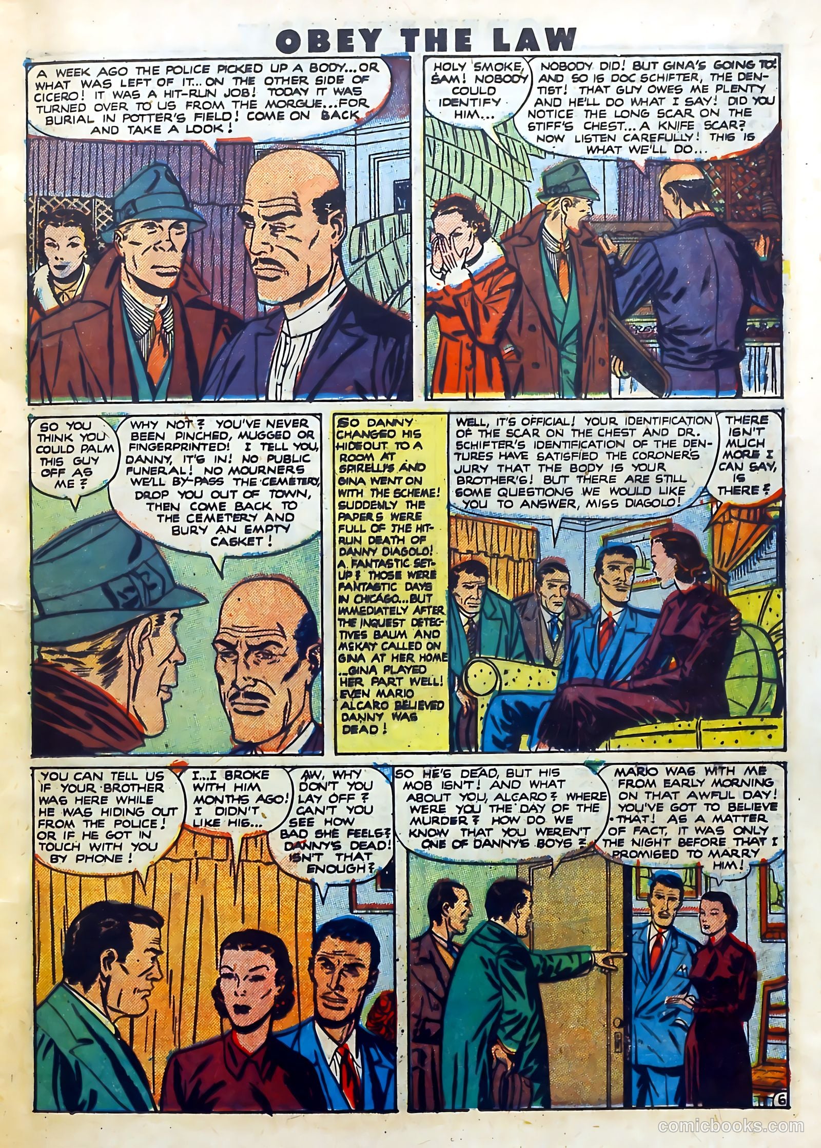 Crime and Punishment #37 (1951) — page 21 of 52
