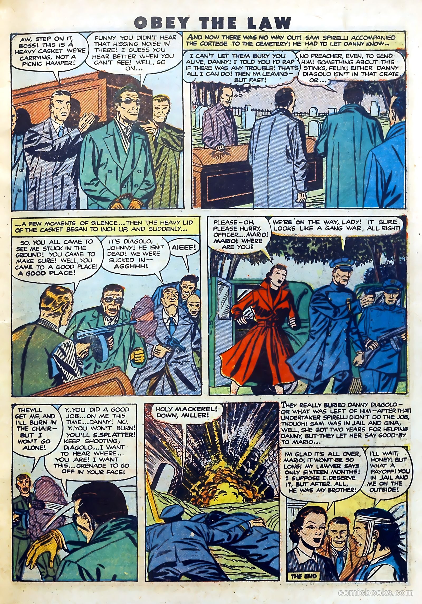 Crime and Punishment #37 (1951) — page 23 of 52