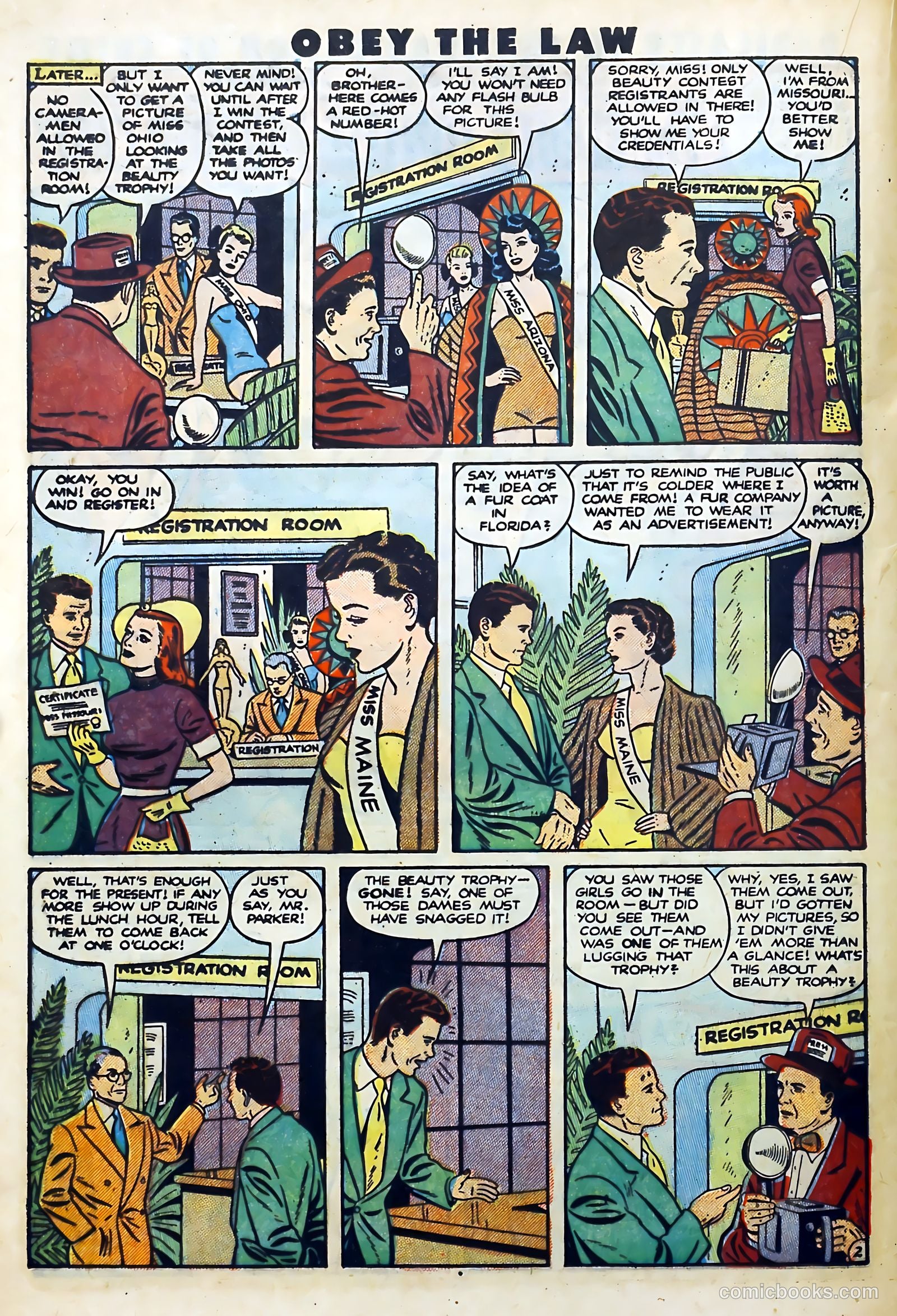 Crime and Punishment #37 (1951) — page 30 of 52