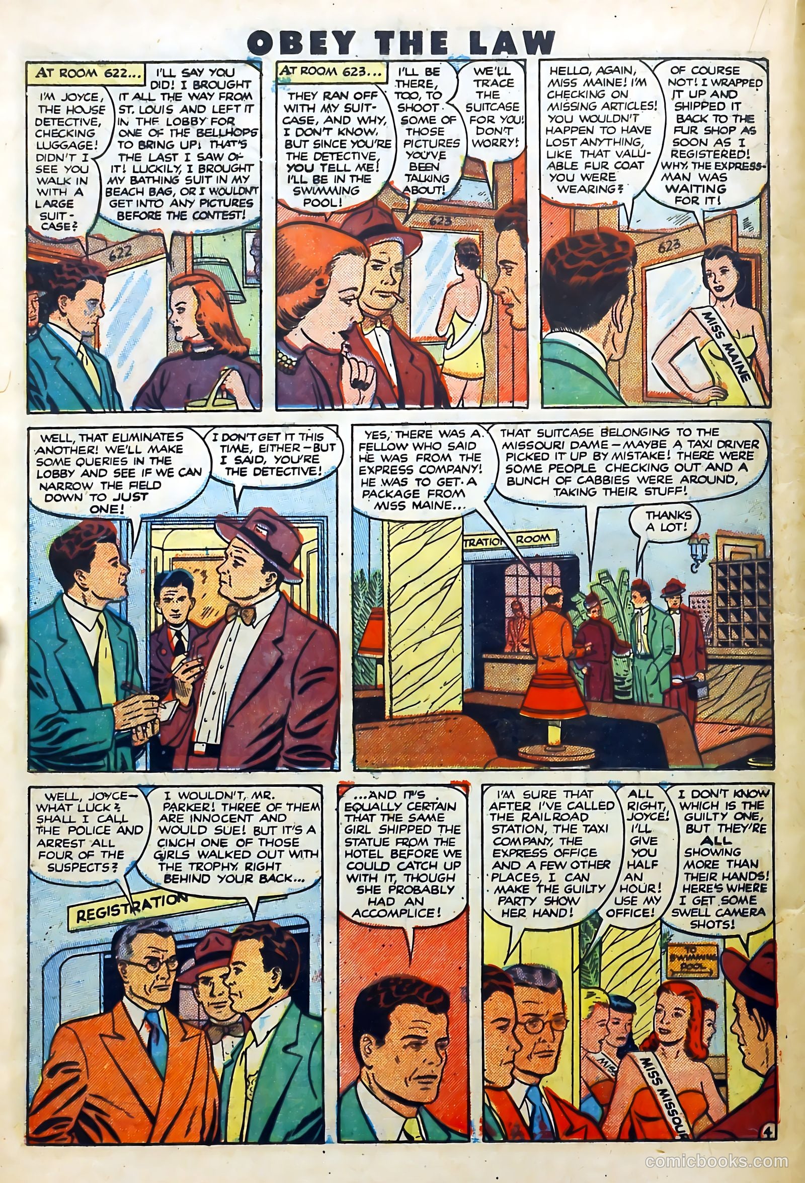 Crime and Punishment #37 (1951) — page 32 of 52
