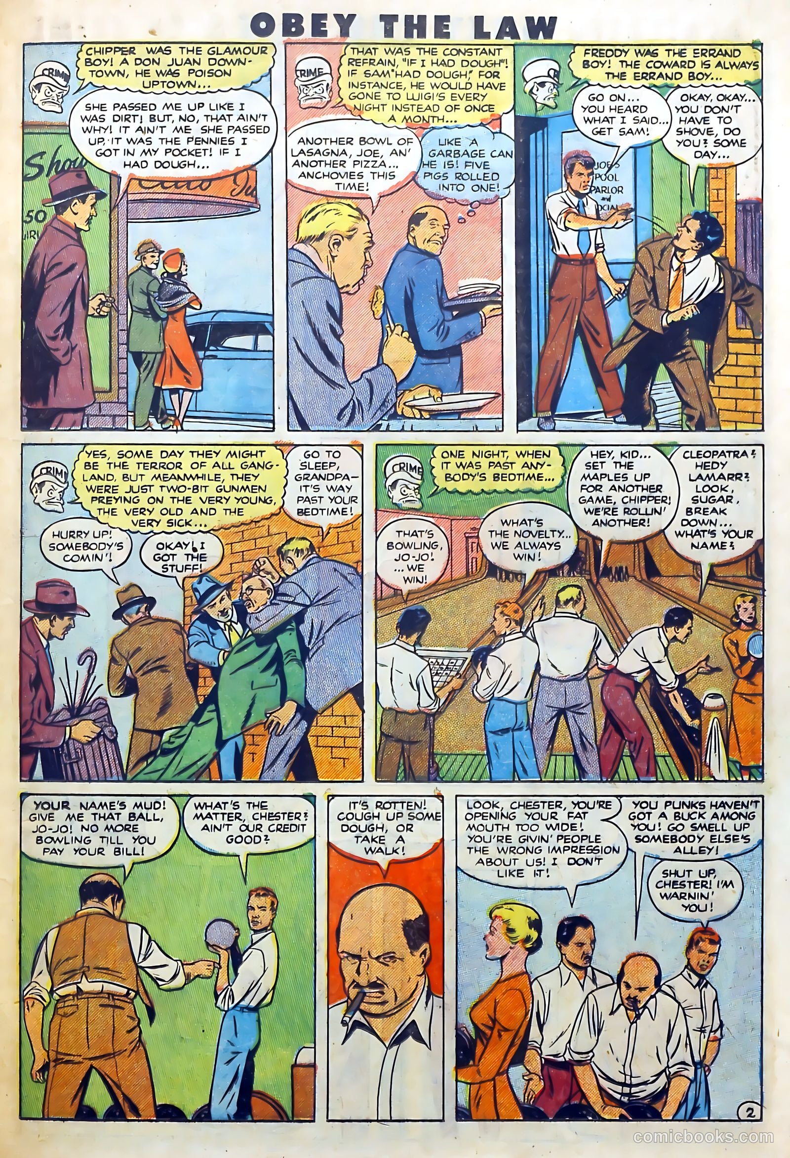 Crime and Punishment #37 (1951) — page 37 of 52