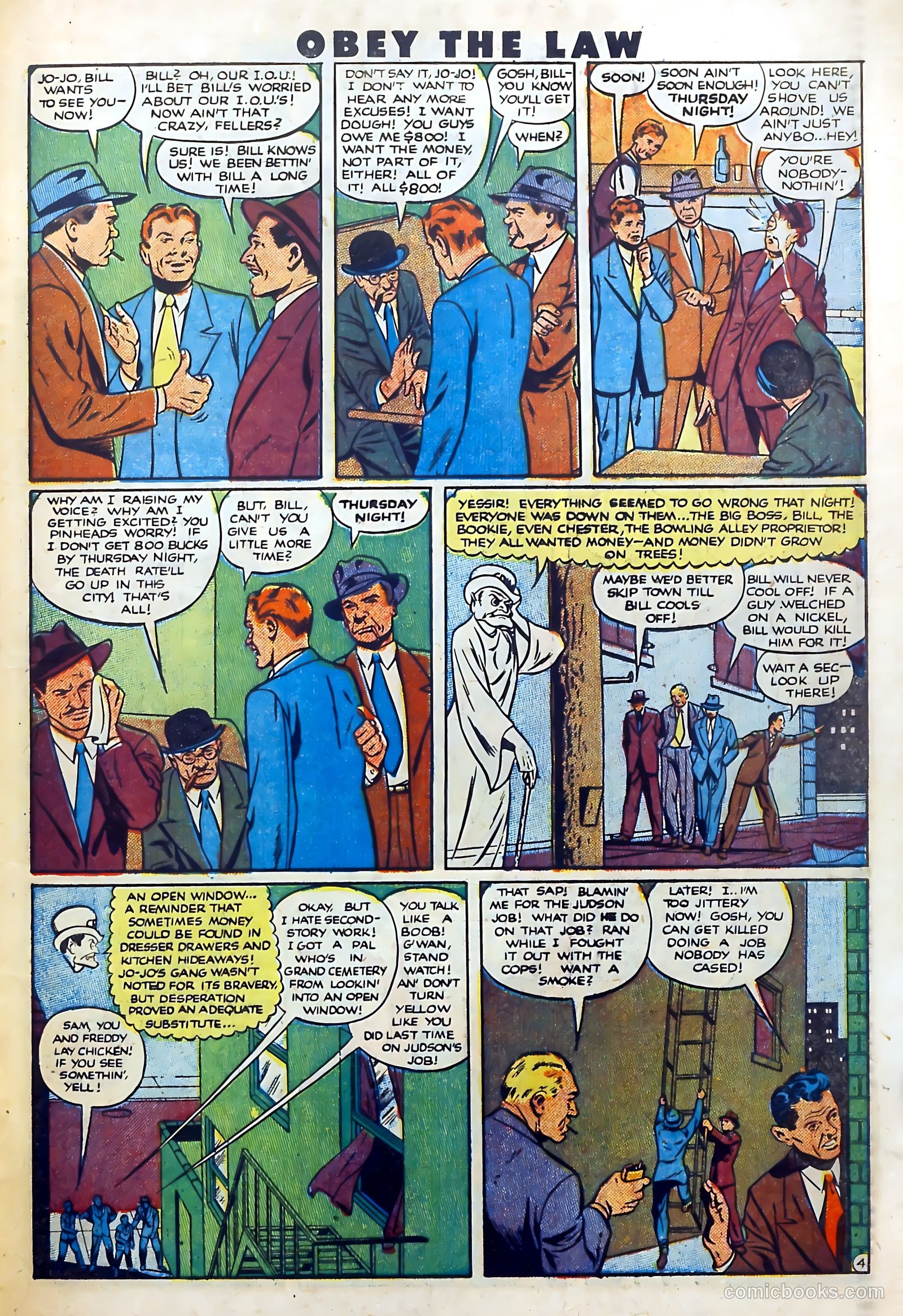 Crime and Punishment #37 (1951) — page 39 of 52