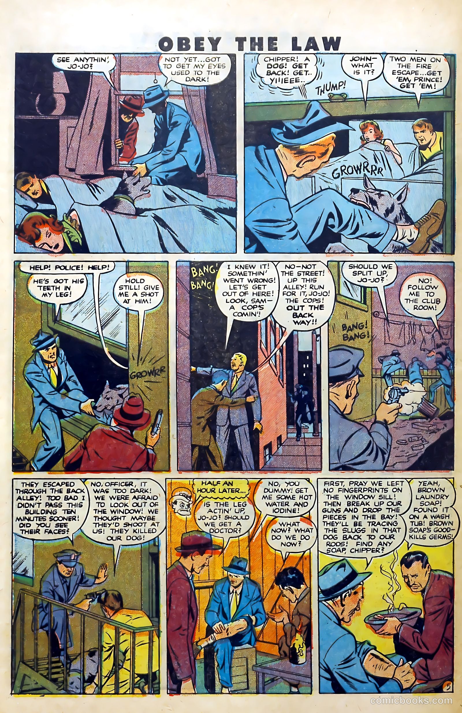 Crime and Punishment #37 (1951) — page 40 of 52
