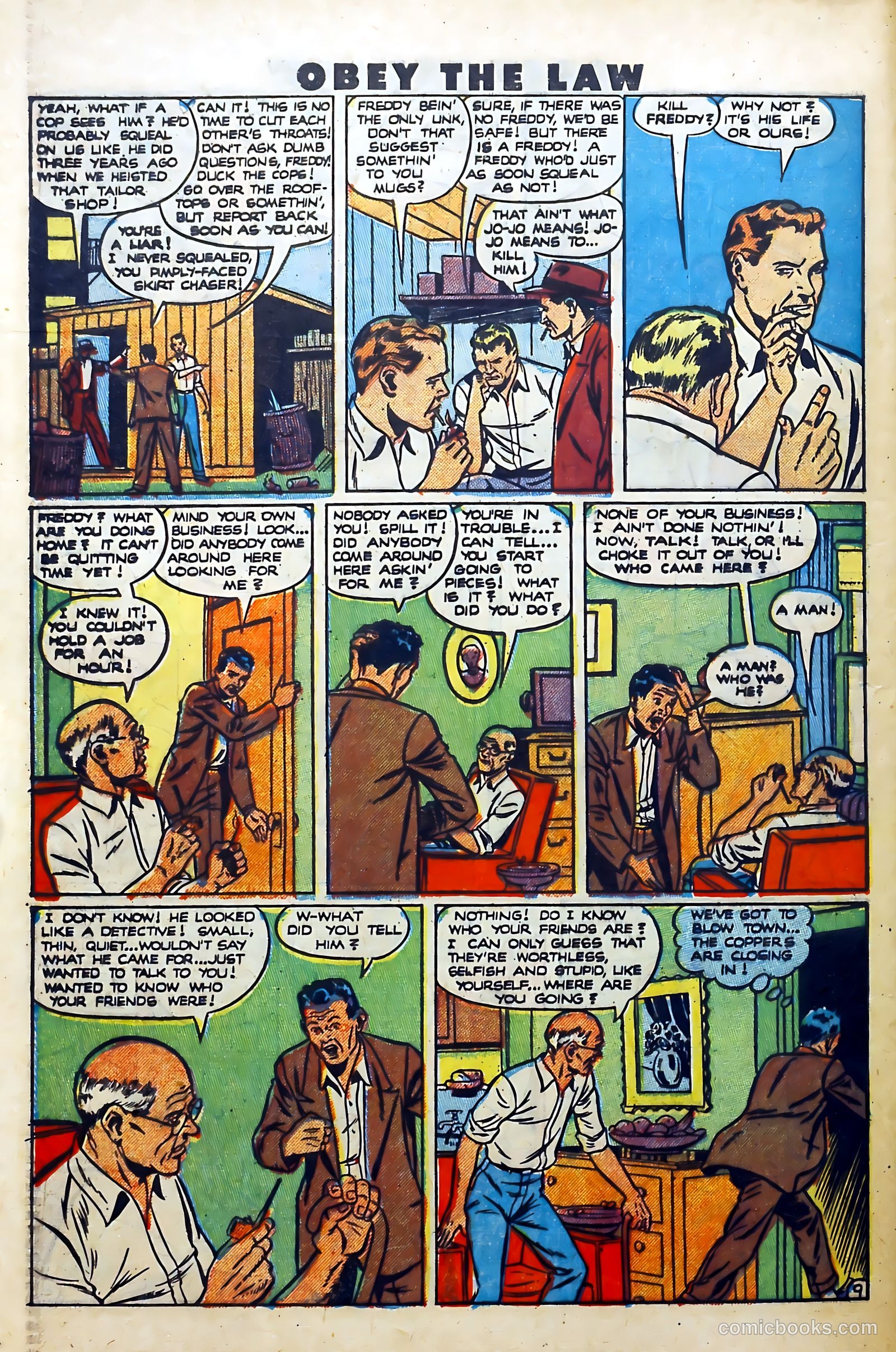 Crime and Punishment #37 (1951) — page 44 of 52