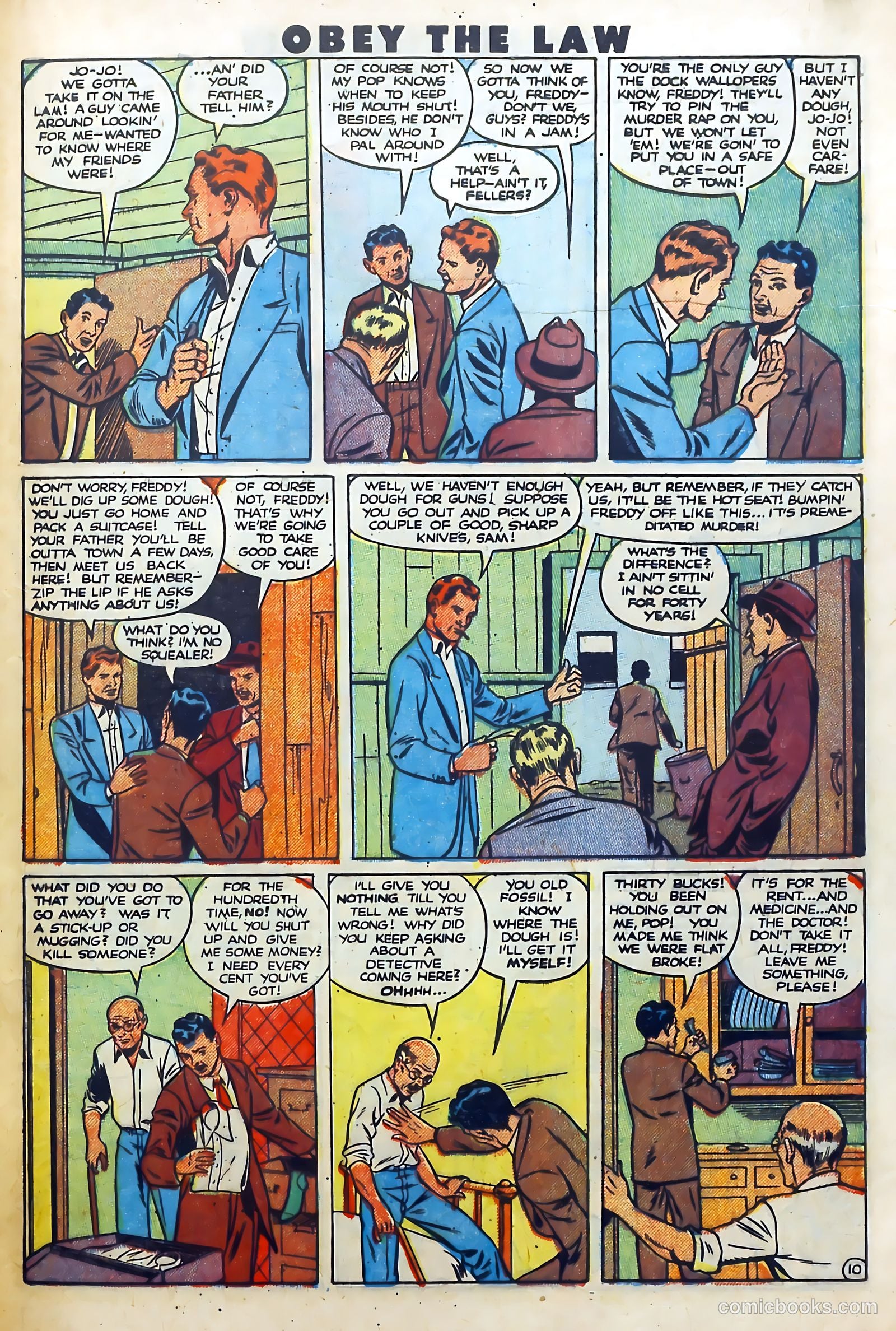 Crime and Punishment #37 (1951) — page 45 of 52