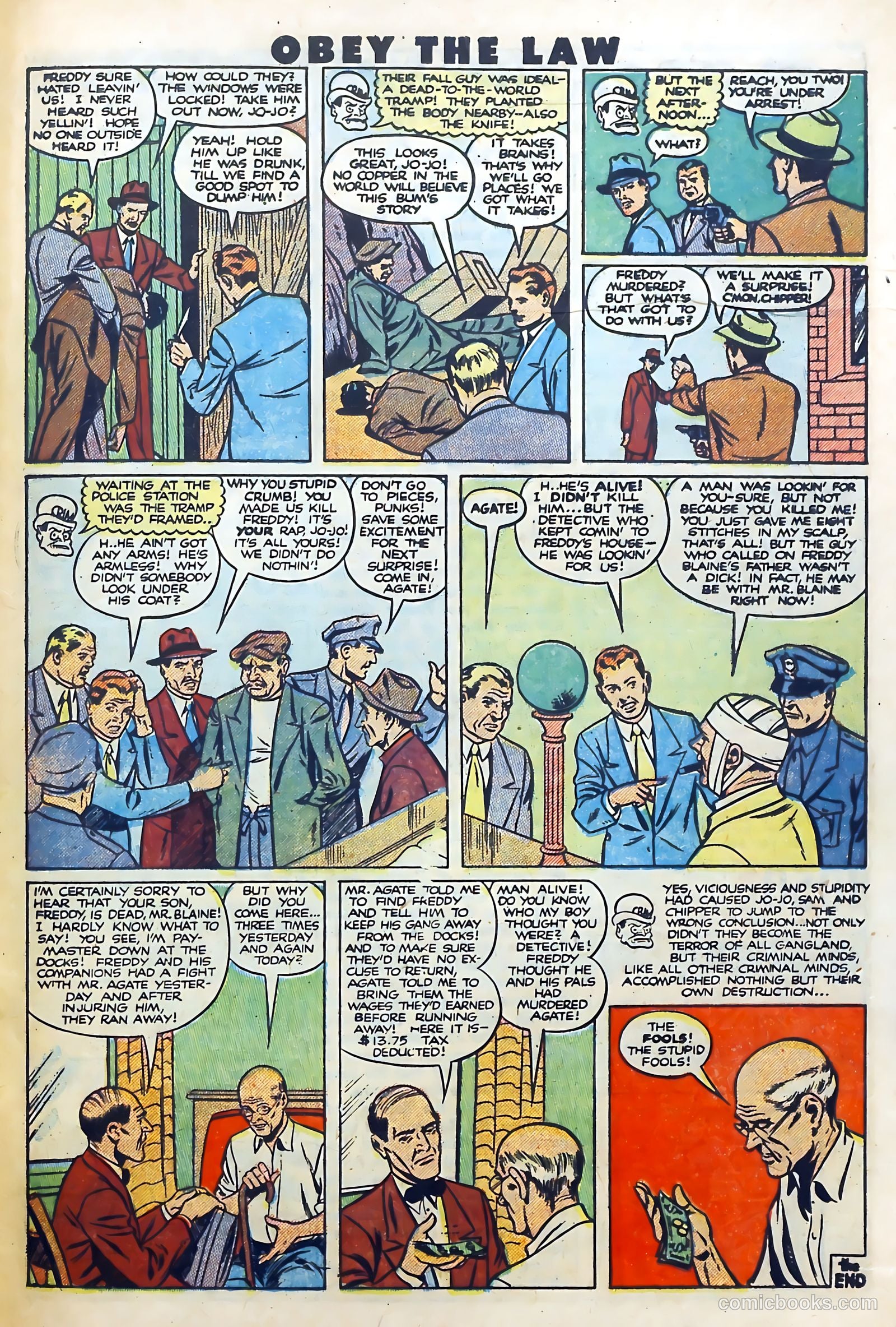 Crime and Punishment #37 (1951) — page 47 of 52