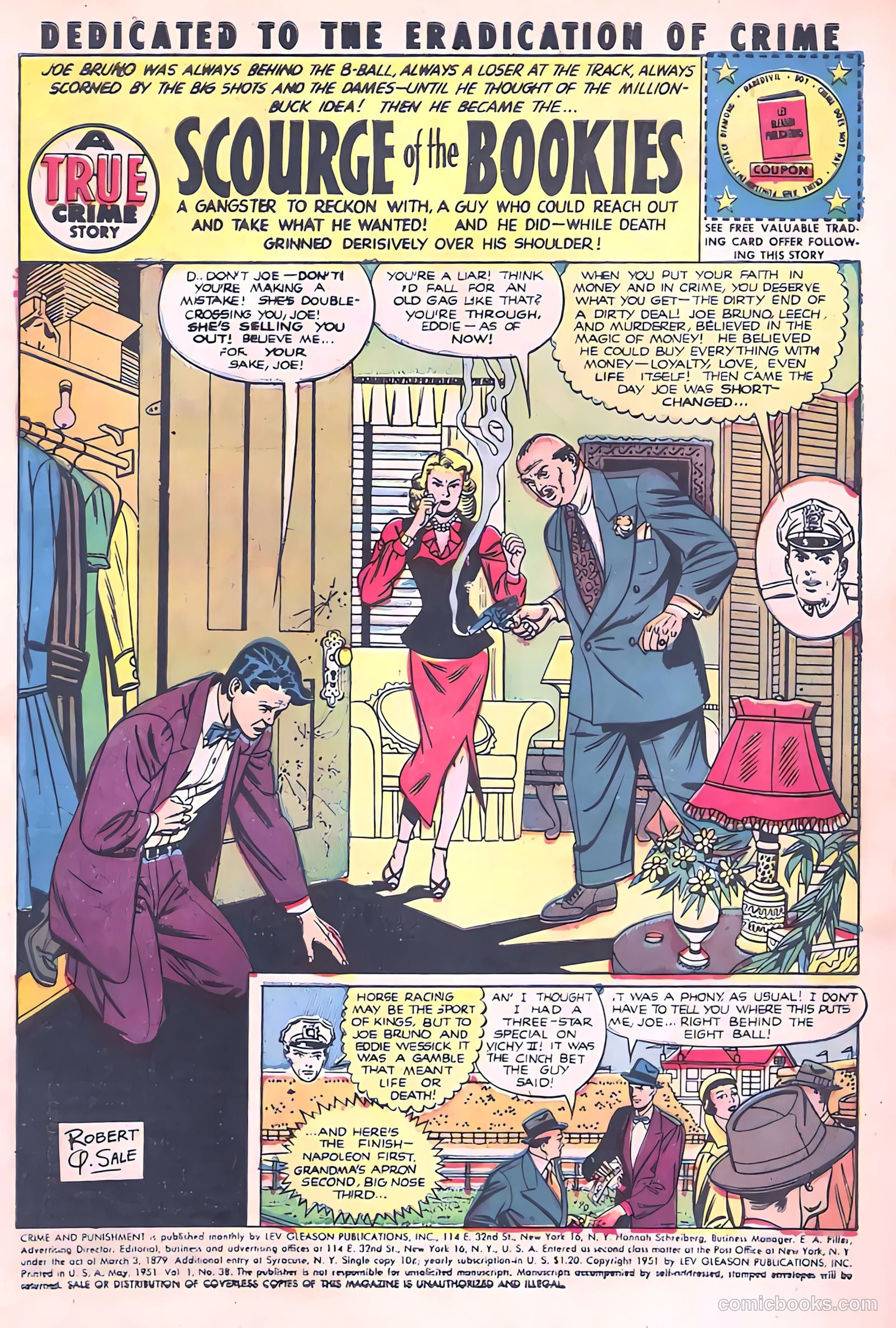 Crime and Punishment #38 (1951) — page 3 of 53