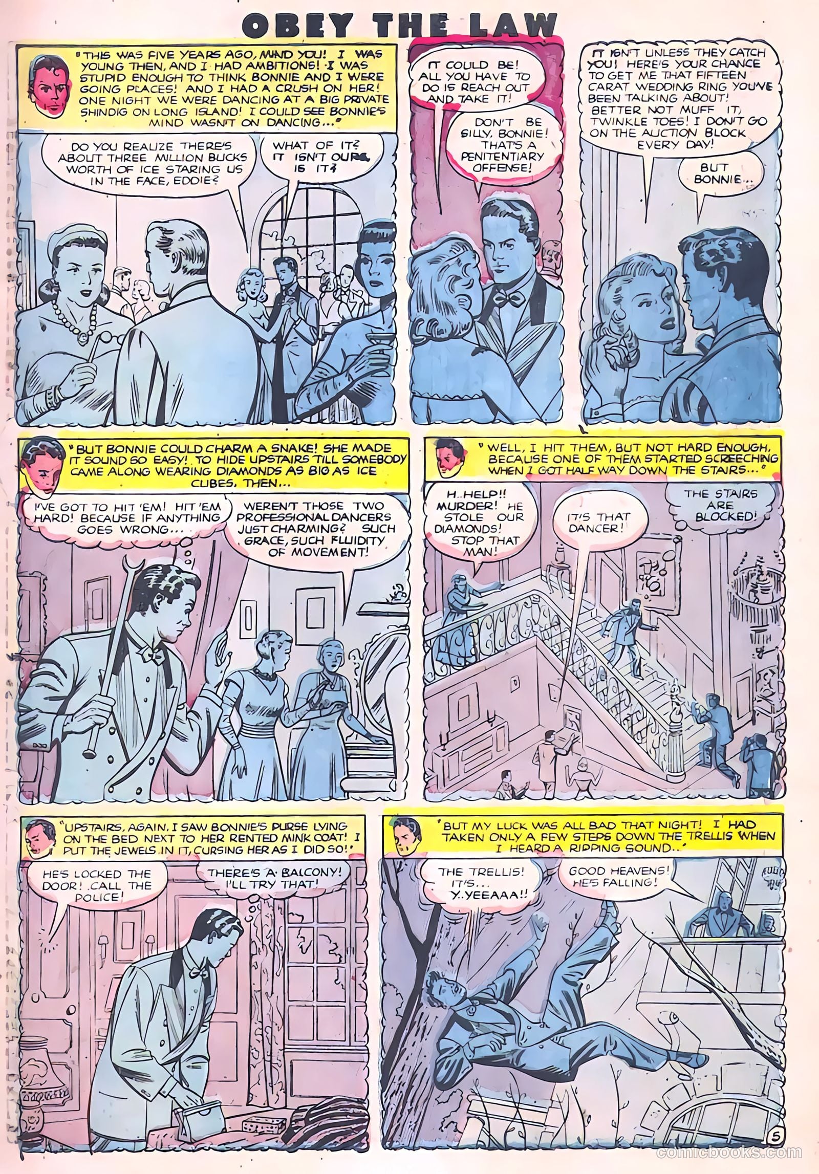 Crime and Punishment #38 (1951) — page 7 of 53