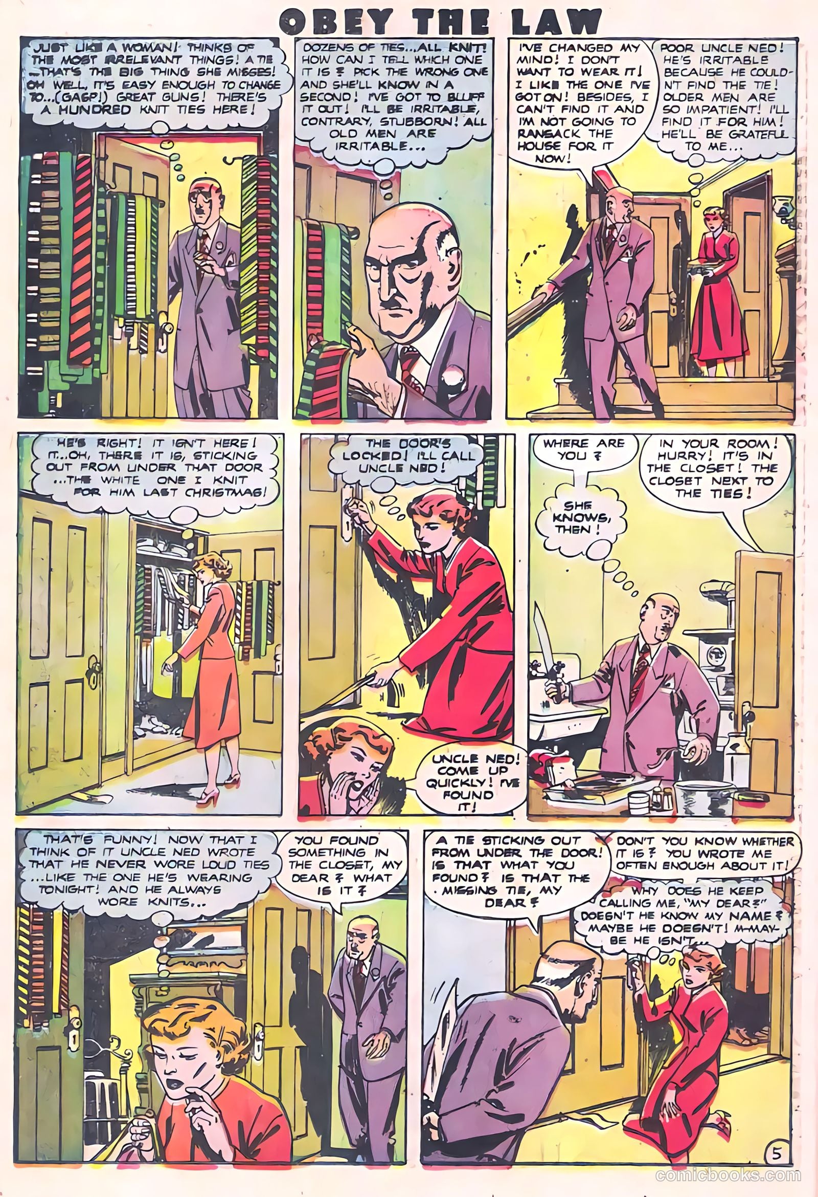 Crime and Punishment #38 (1951) — page 22 of 53