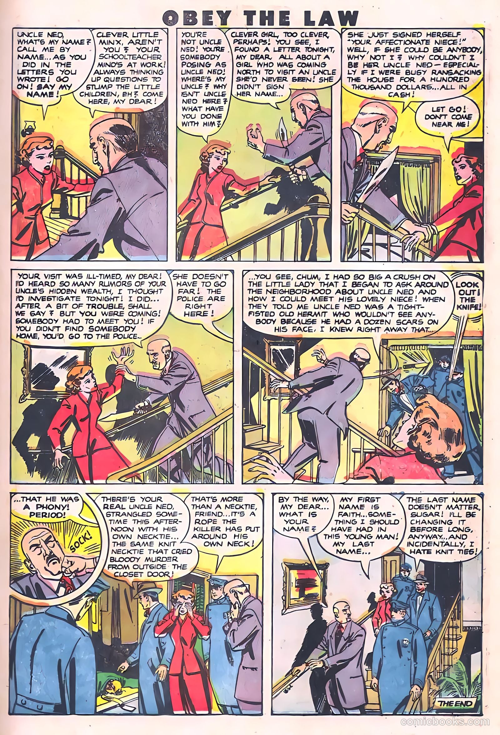 Crime and Punishment #38 (1951) — page 23 of 53
