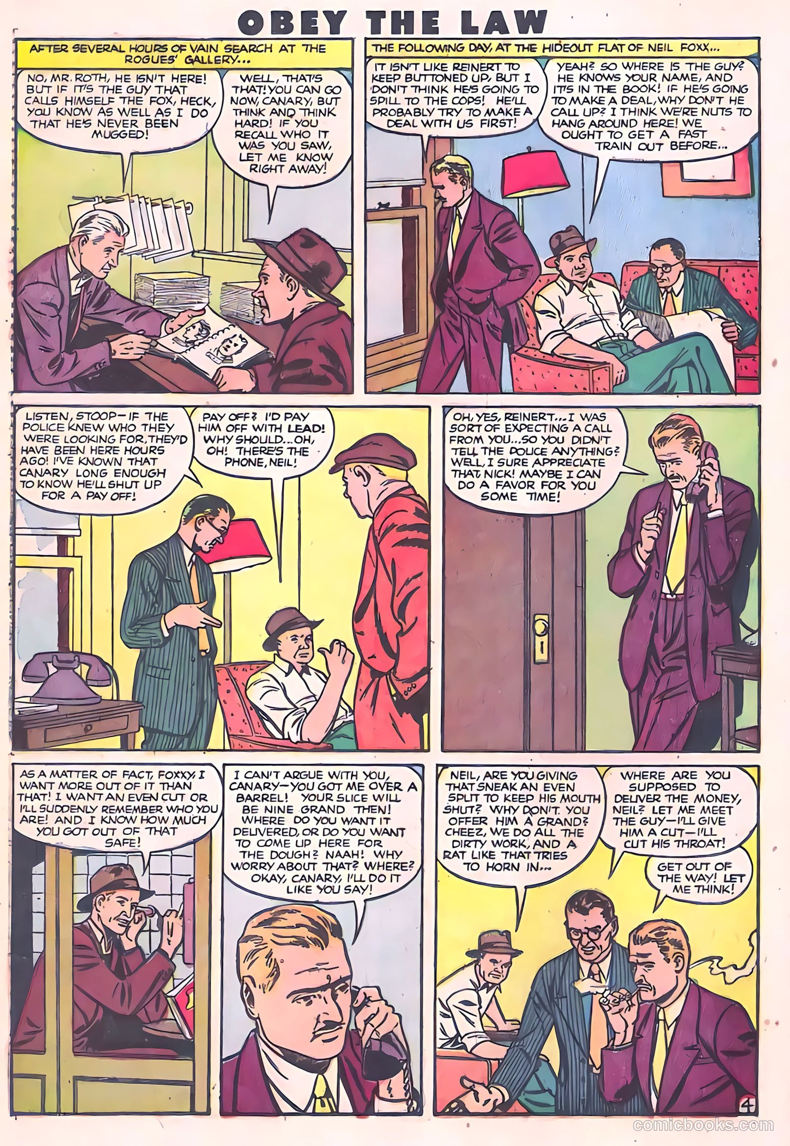 Crime and Punishment #38 (1951) — page 32 of 53