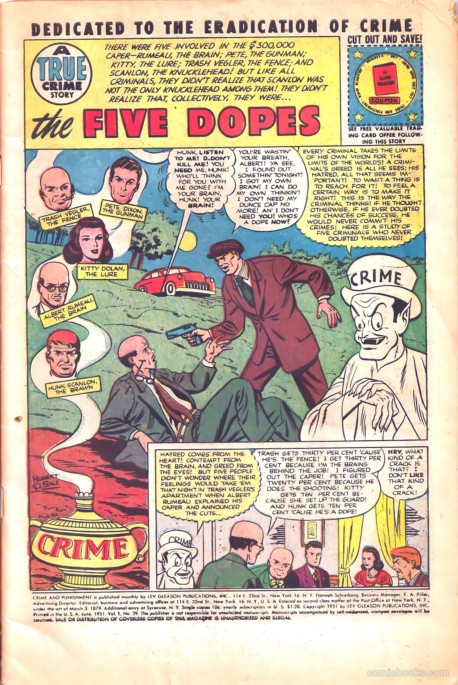 Crime and Punishment #39 (1951) — page 3 of 53