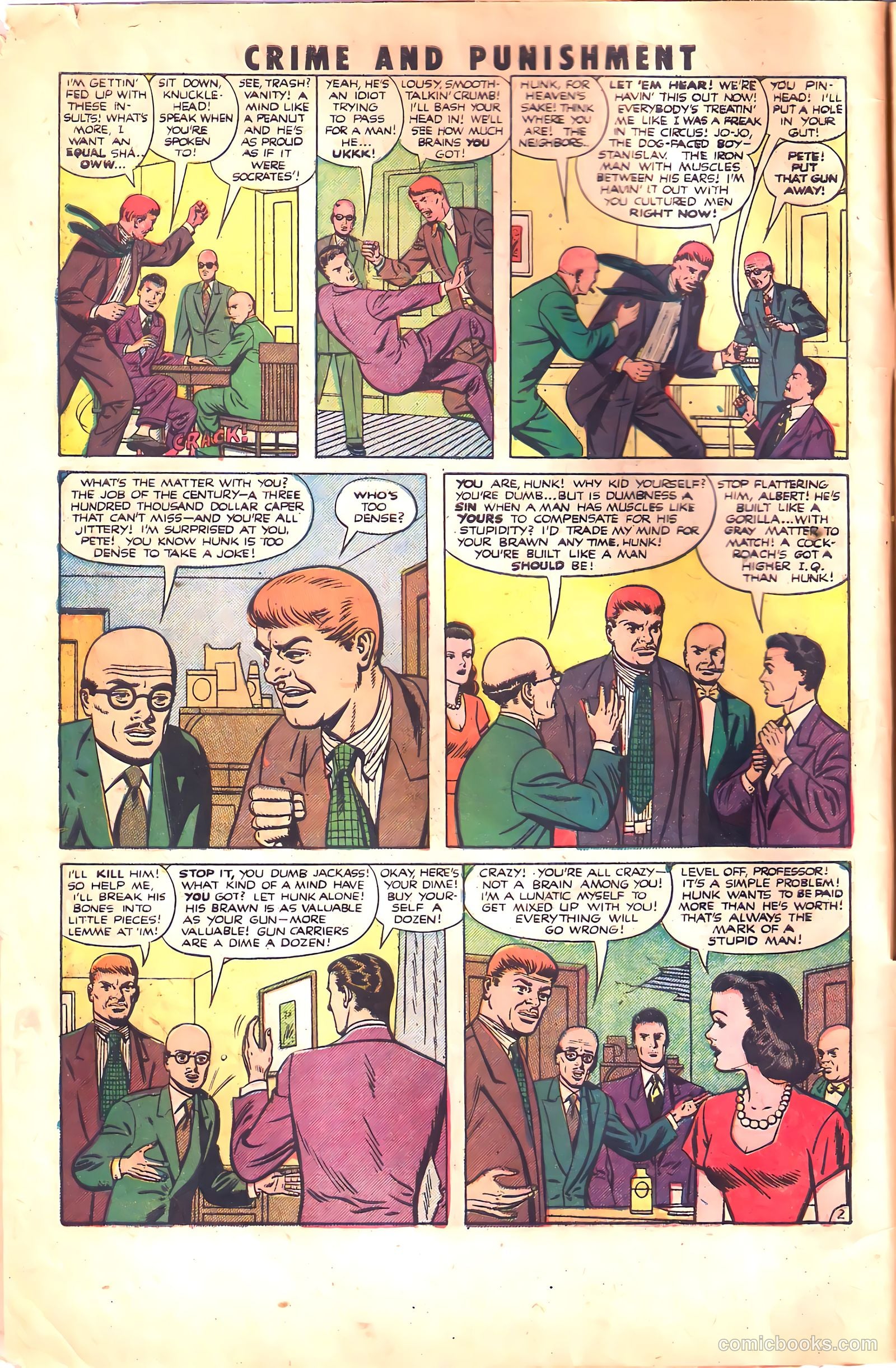 Crime and Punishment #39 (1951) — page 4 of 53