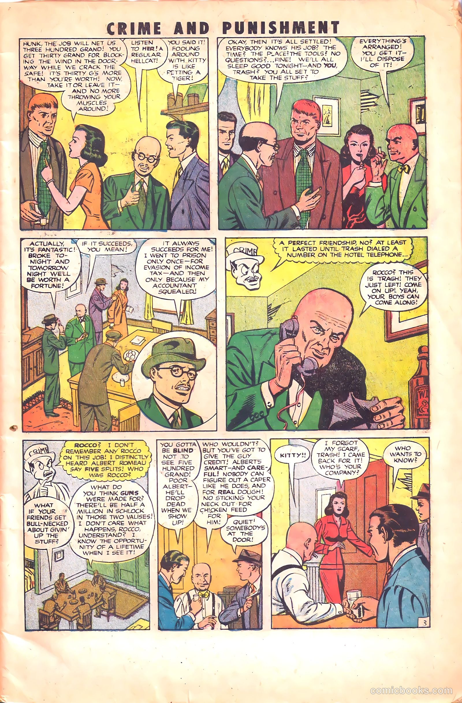 Crime and Punishment #39 (1951) — page 5 of 53