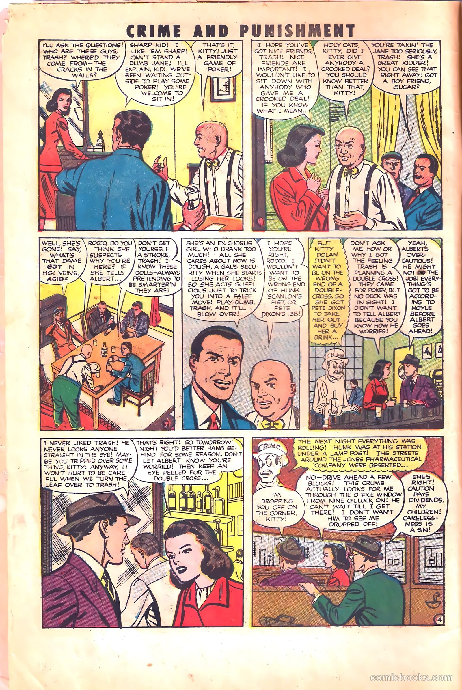 Crime and Punishment #39 (1951) — page 6 of 53