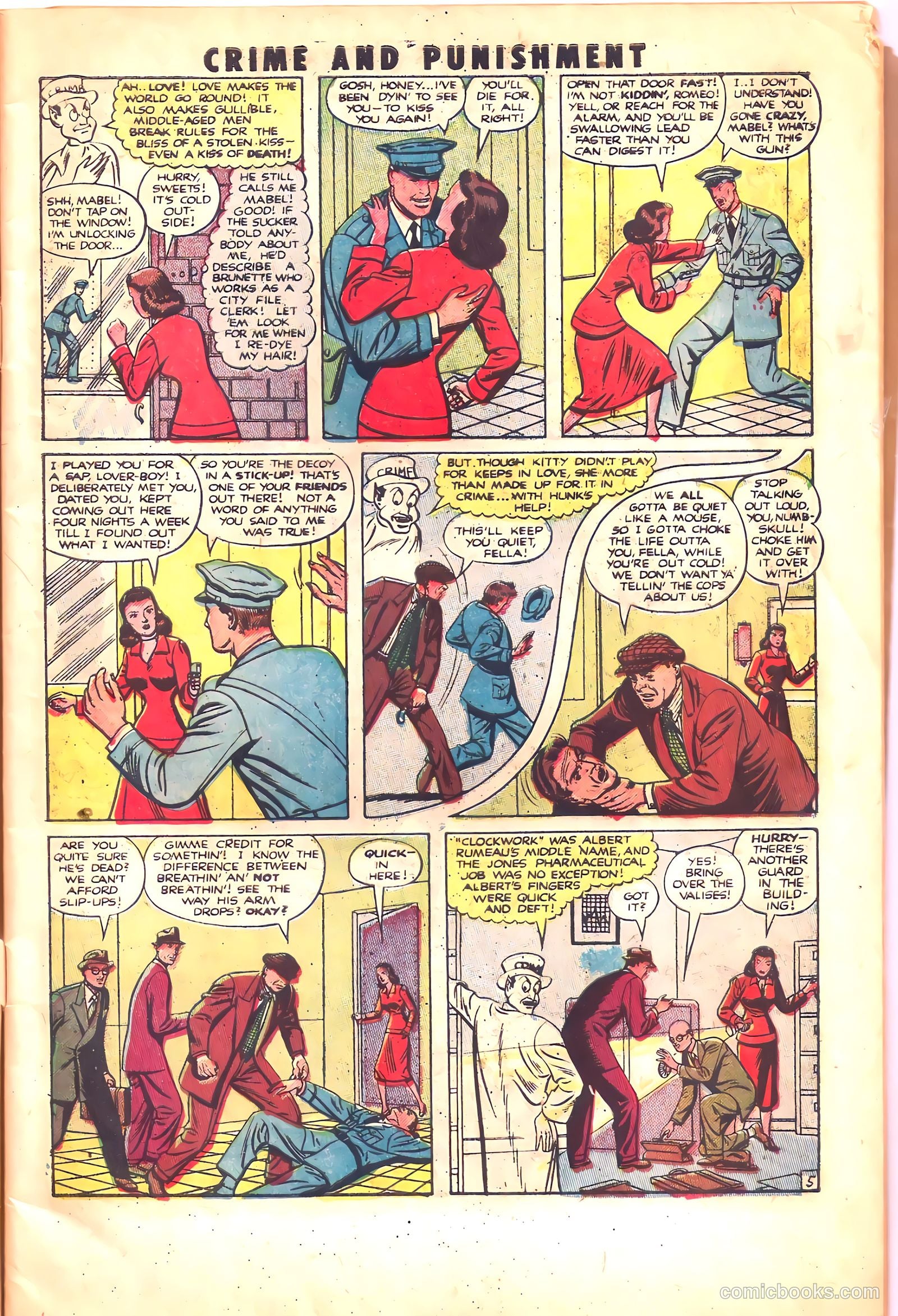 Crime and Punishment #39 (1951) — page 7 of 53
