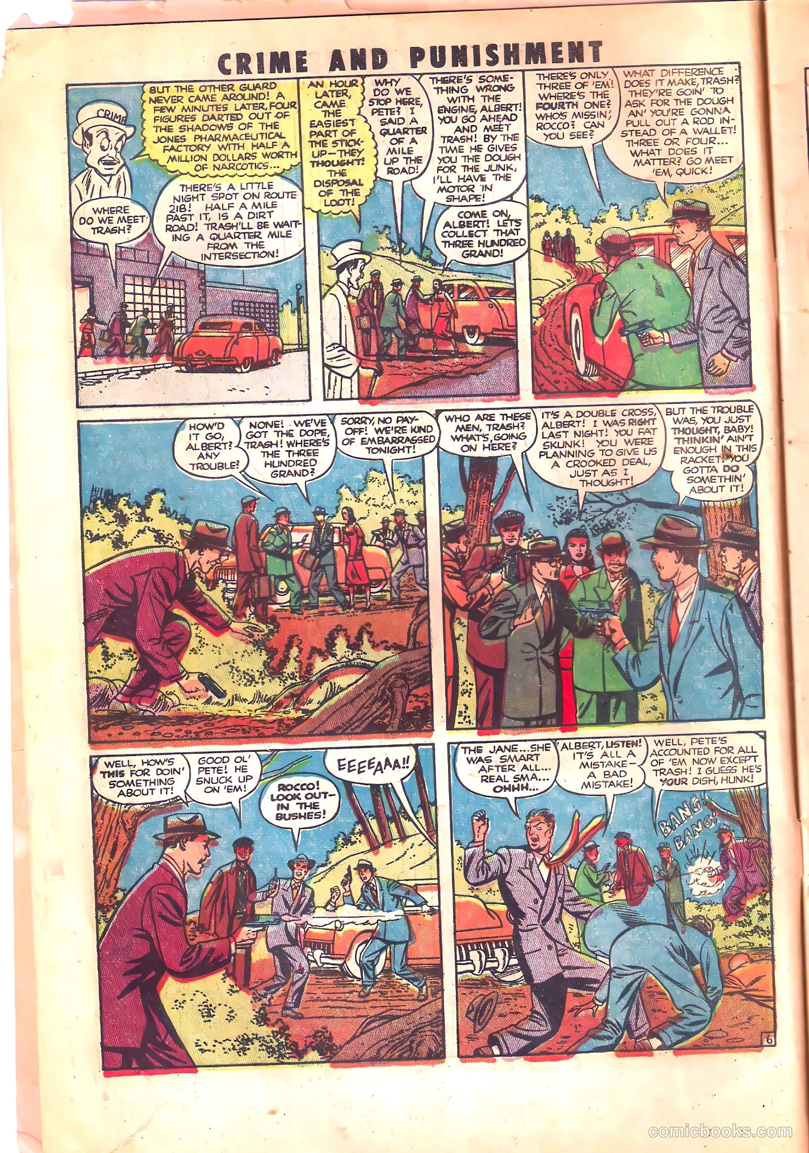 Crime and Punishment #39 (1951) — page 8 of 53