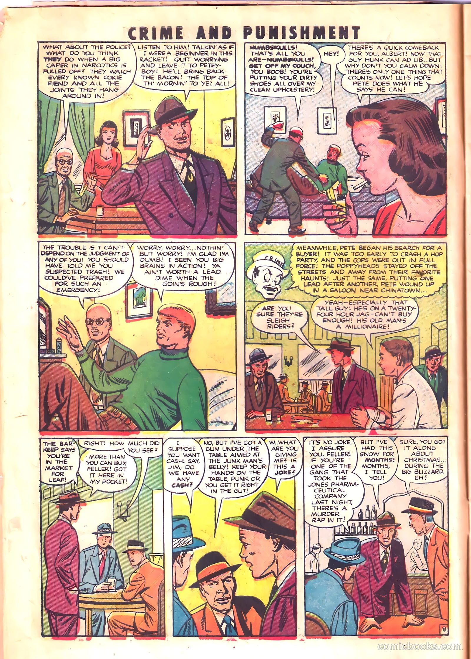 Crime and Punishment #39 (1951) — page 10 of 53
