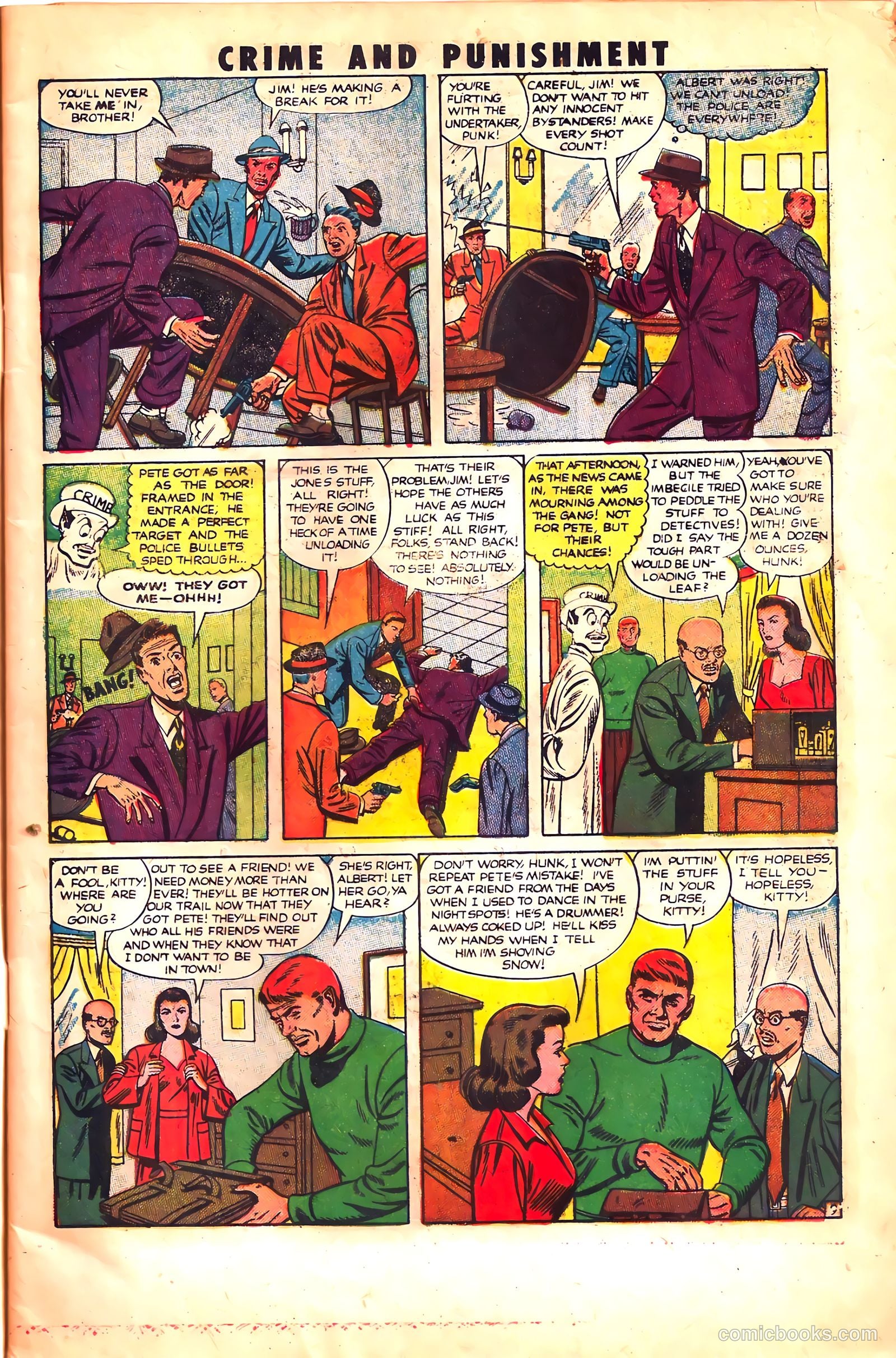 Crime and Punishment #39 (1951) — page 11 of 53