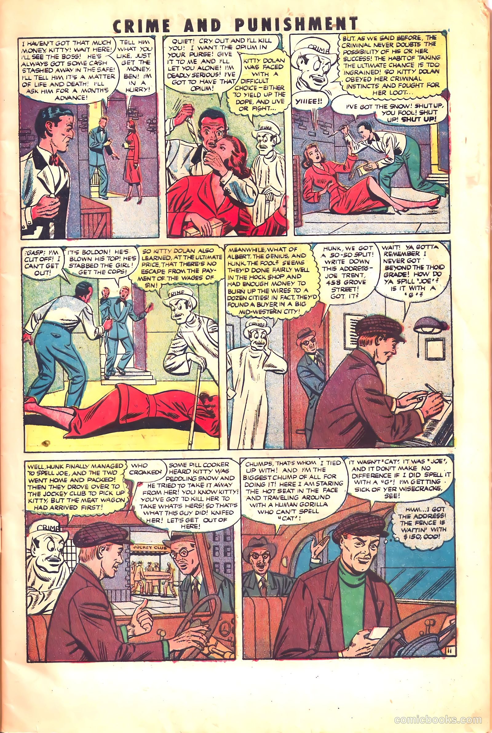 Crime and Punishment #39 (1951) — page 13 of 53
