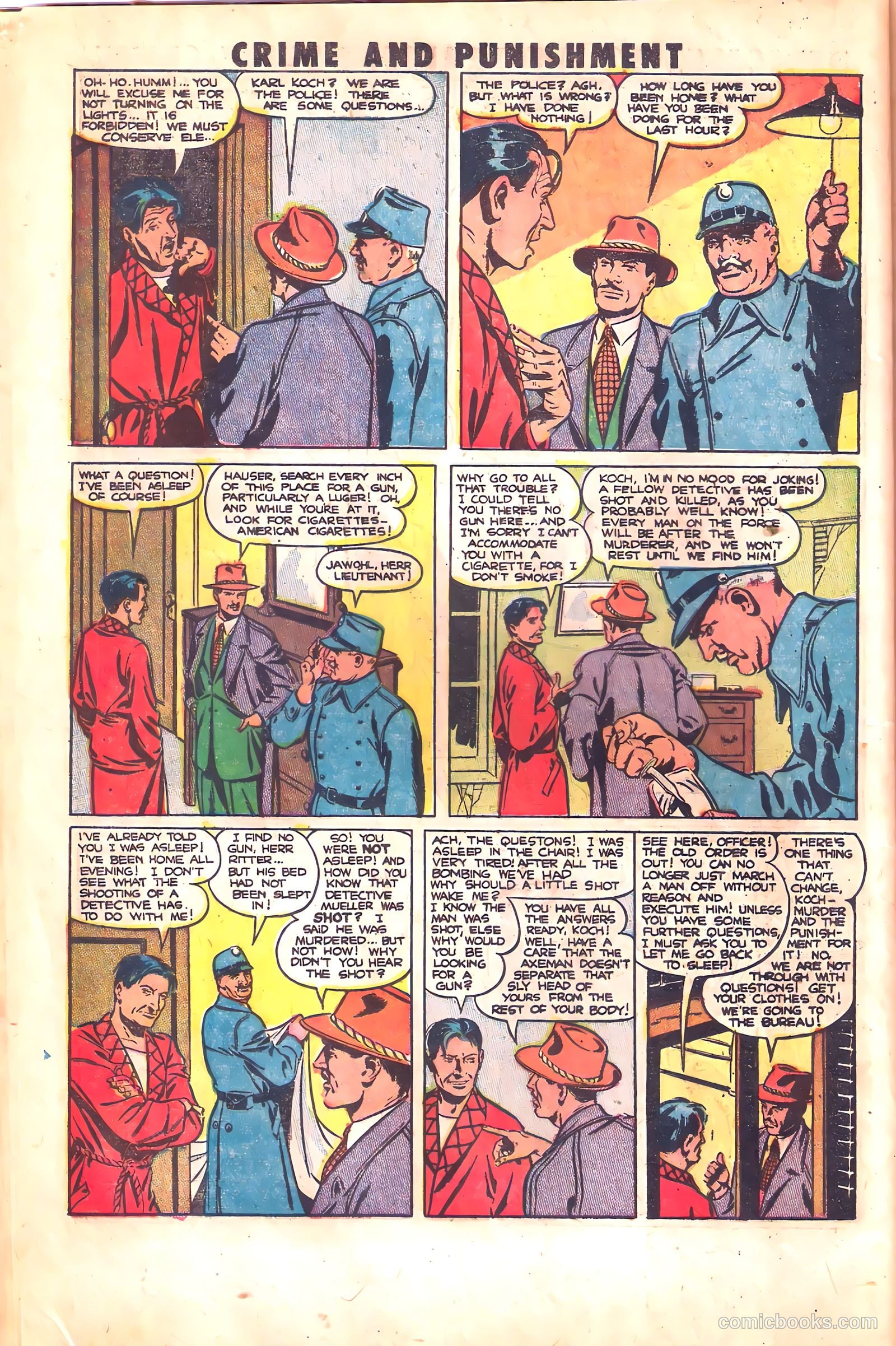 Crime and Punishment #39 (1951) — page 20 of 53