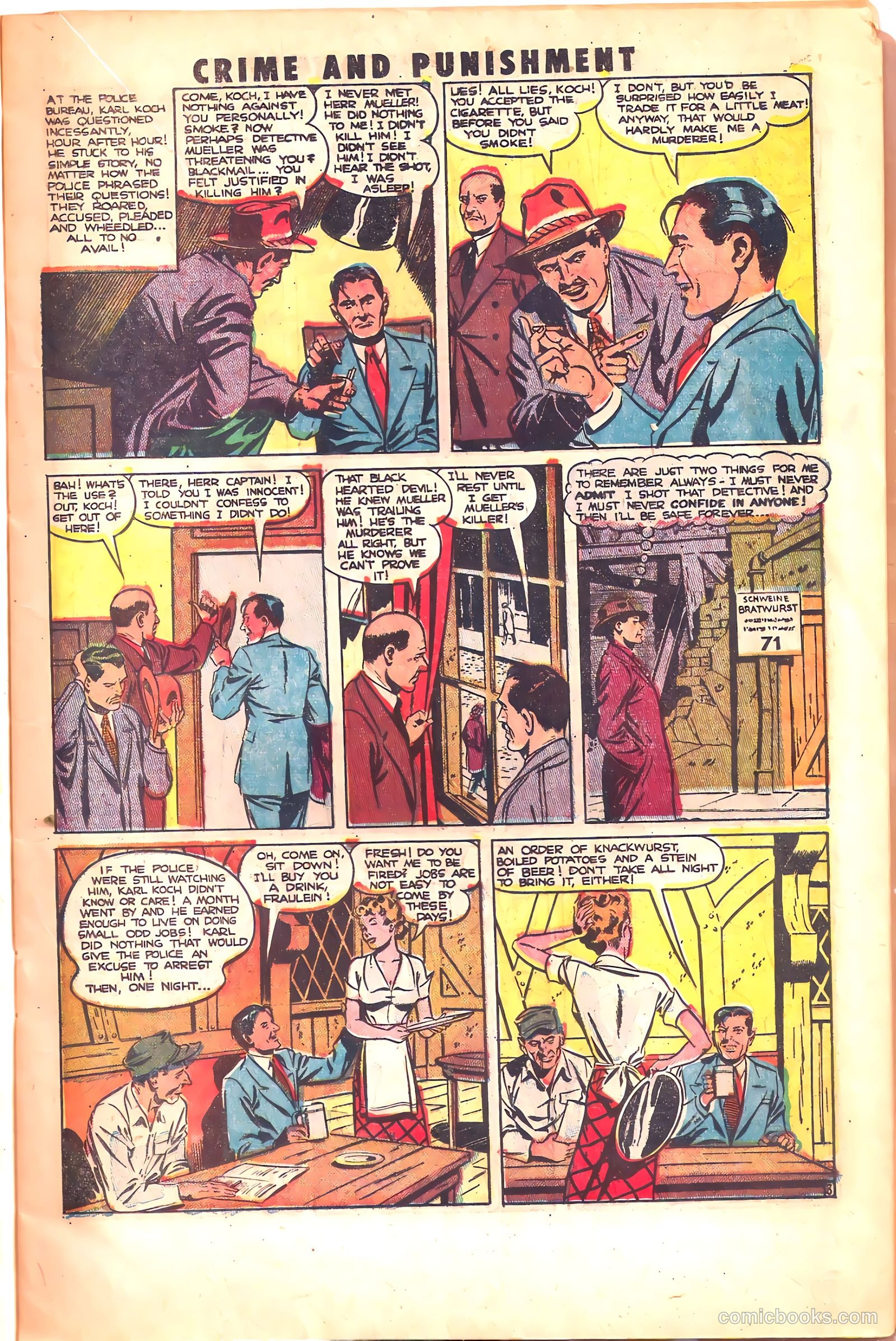 Crime and Punishment #39 (1951) — page 21 of 53
