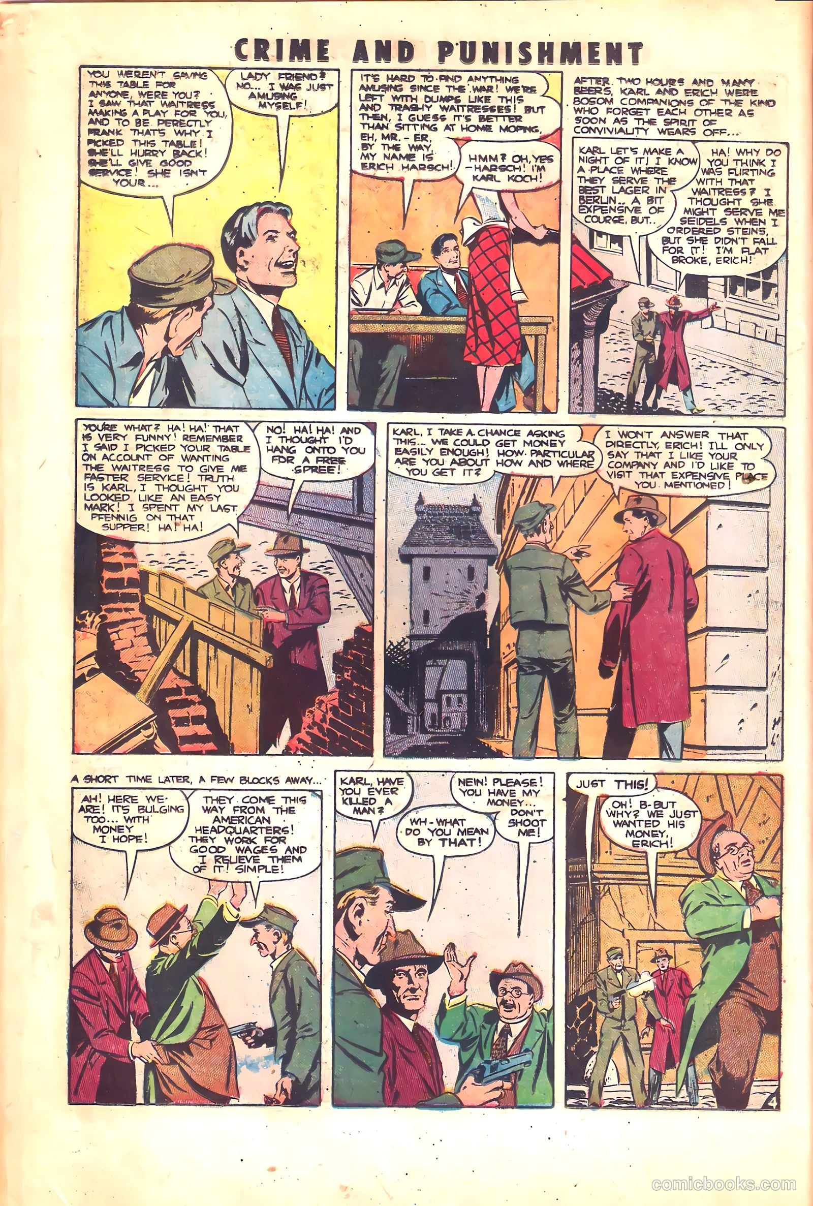 Crime and Punishment #39 (1951) — page 22 of 53
