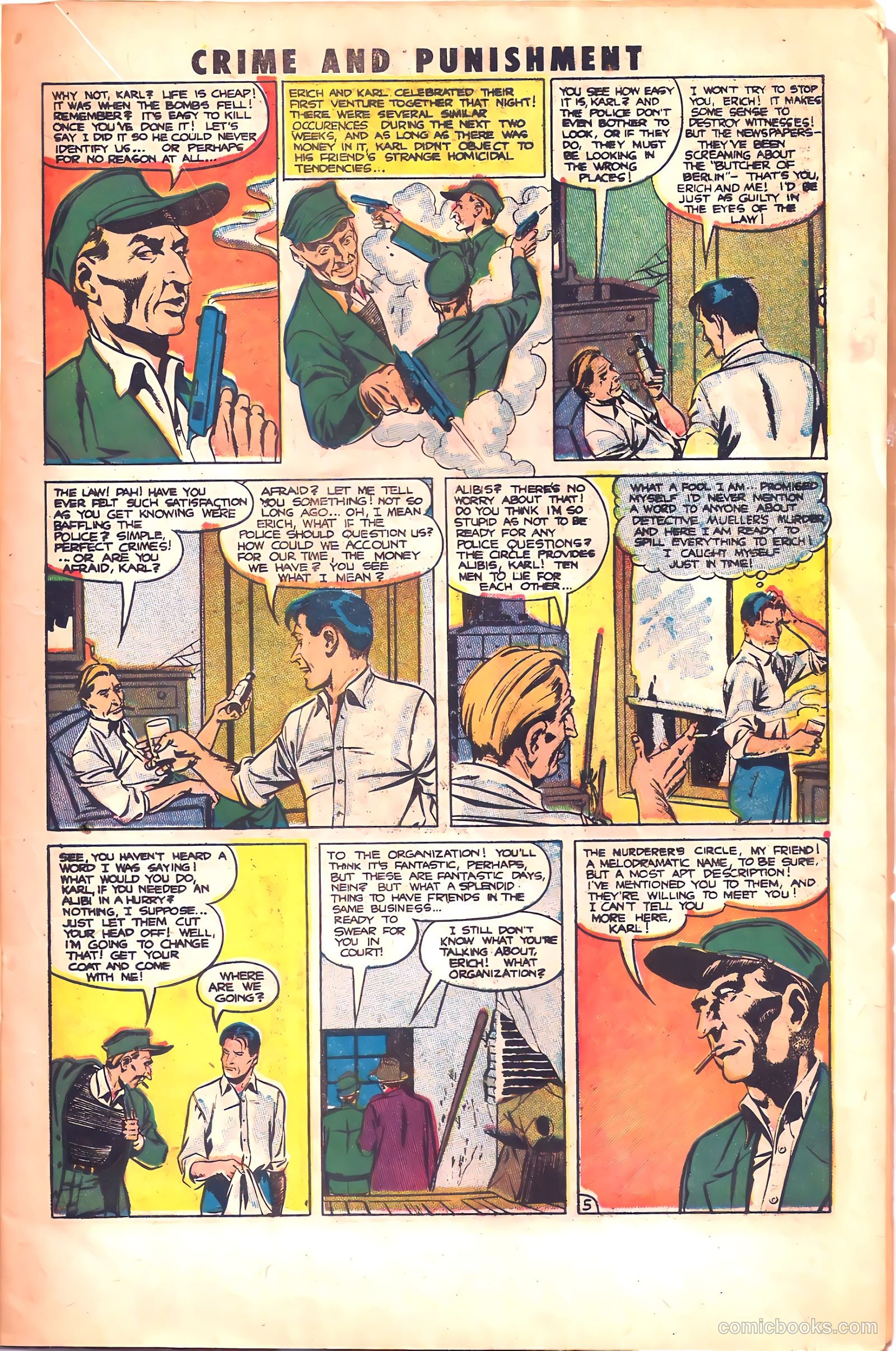 Crime and Punishment #39 (1951) — page 23 of 53