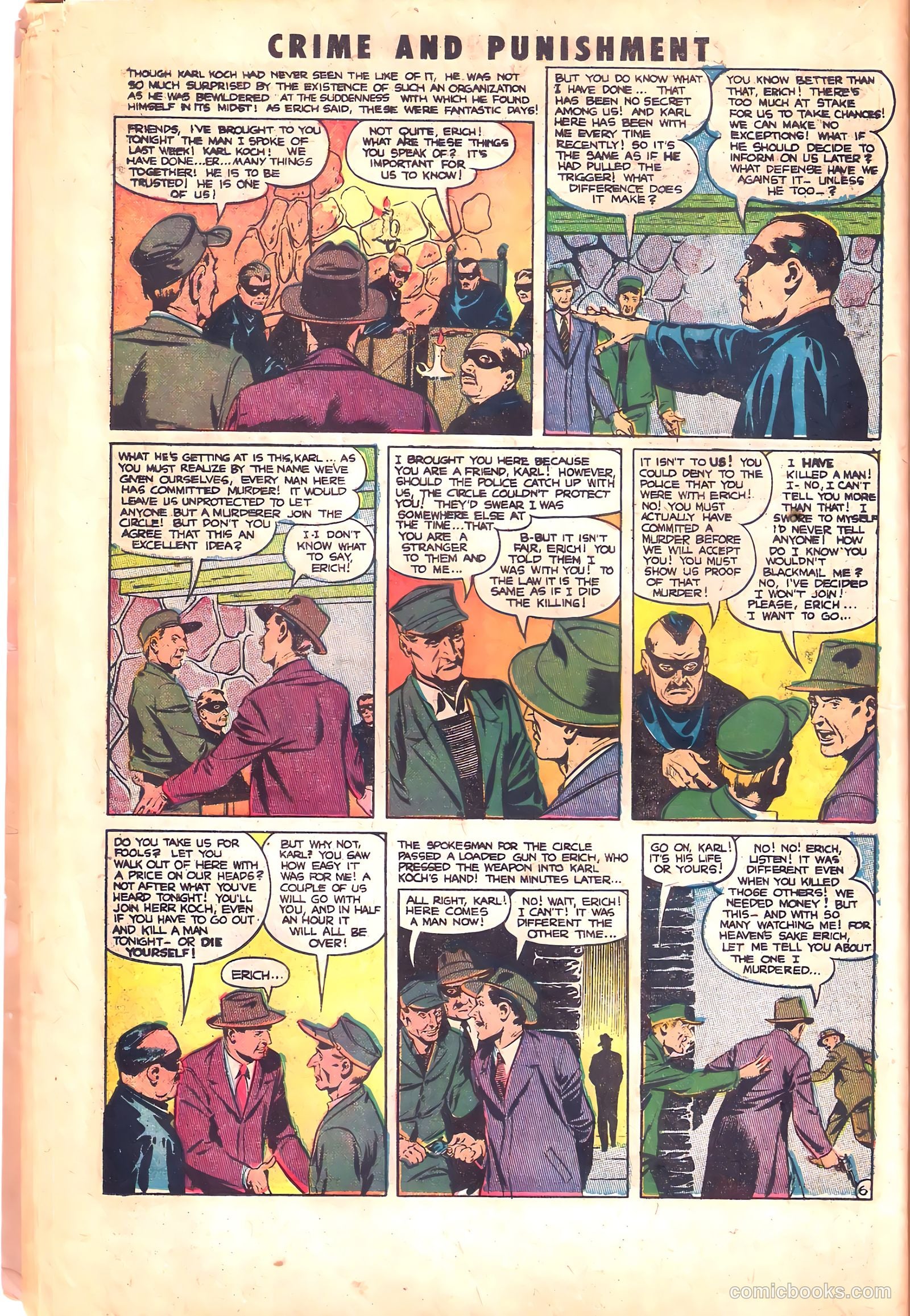 Crime and Punishment #39 (1951) — page 24 of 53